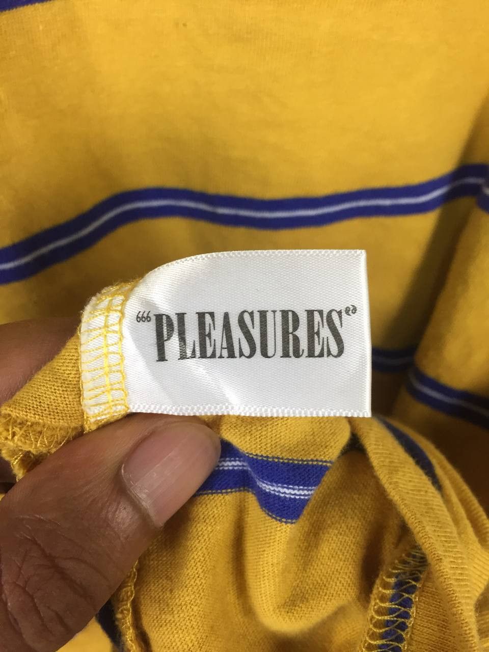 Pleasures Pleasures I Want The One I Cant Have Striped Long Sleeve Tee Size US M / EU 48-50 / 2 - 9 Thumbnail