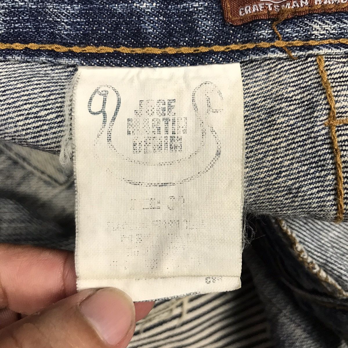 Japanese Brand JOGE MARTIN BAGGY DENIM PATCHWORK DISTRESSED JEANS PANTS Size US 32 / EU 48 - 17 Thumbnail