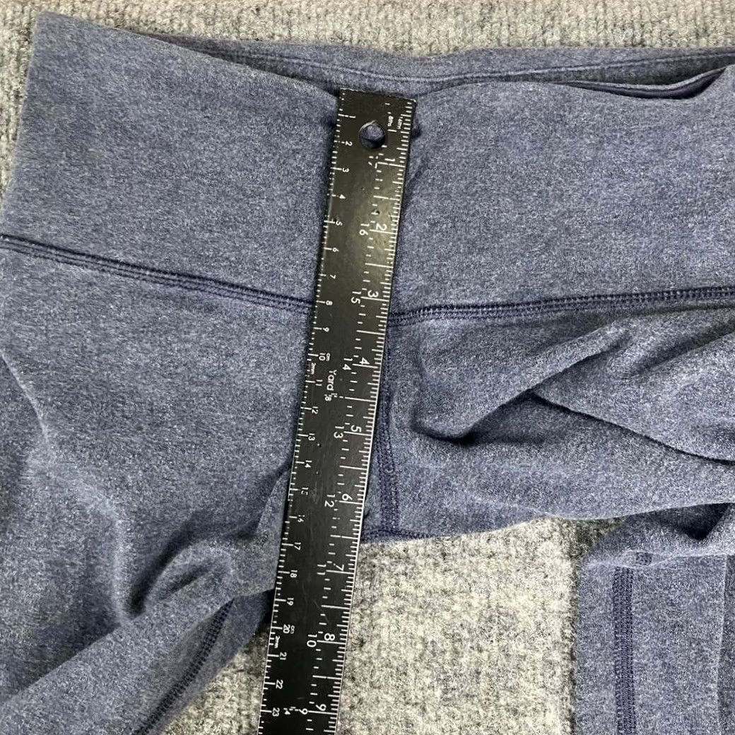 Lululemon Lululemon Leggings Womens Size 4 Heather Blue High Waist Stretch Yoga Athletic Womens Girls Mens Size 27" / US 4 / IT 40 - 4 Thumbnail