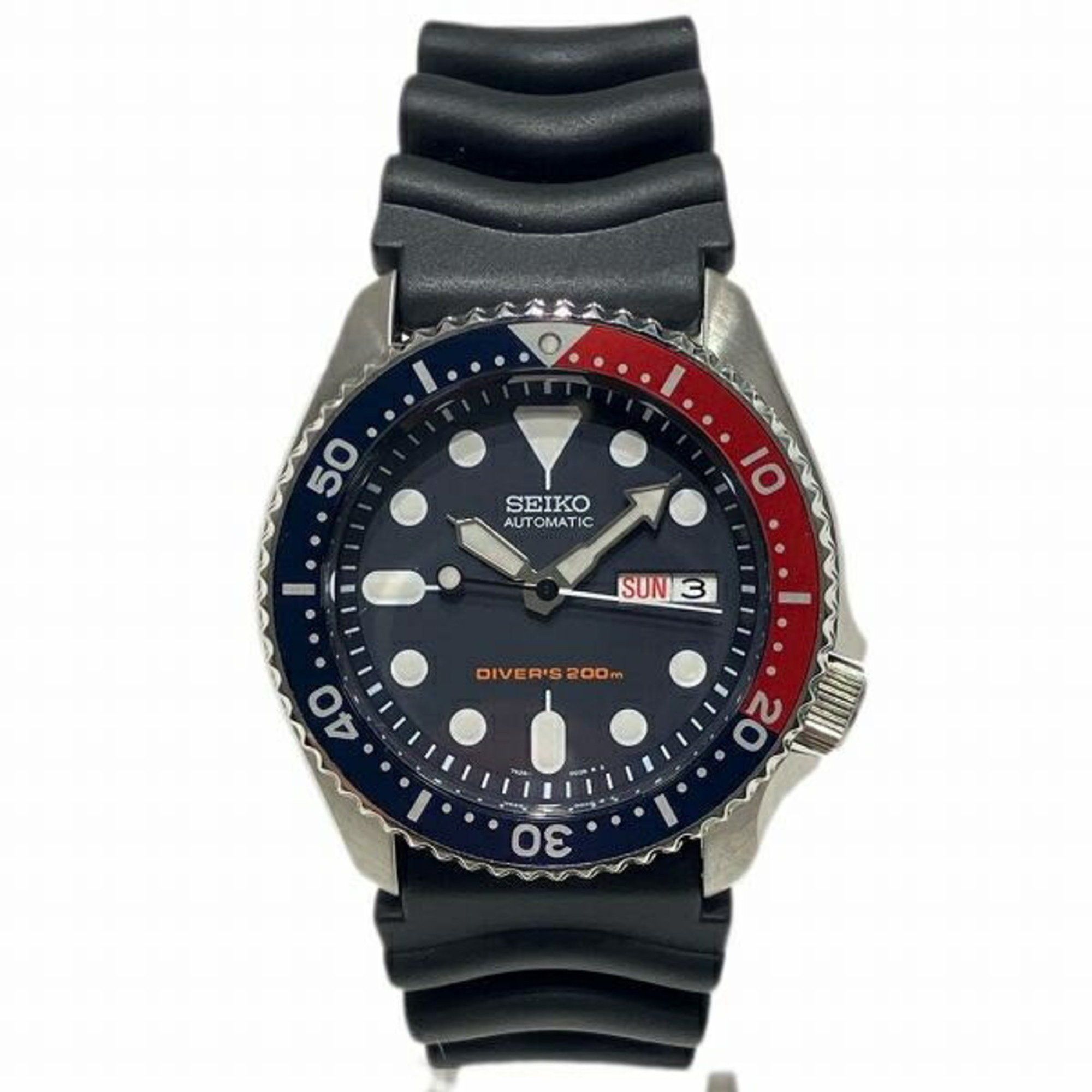image of Seiko Divers 7S26-0020 Automatic Watch Men's in Black