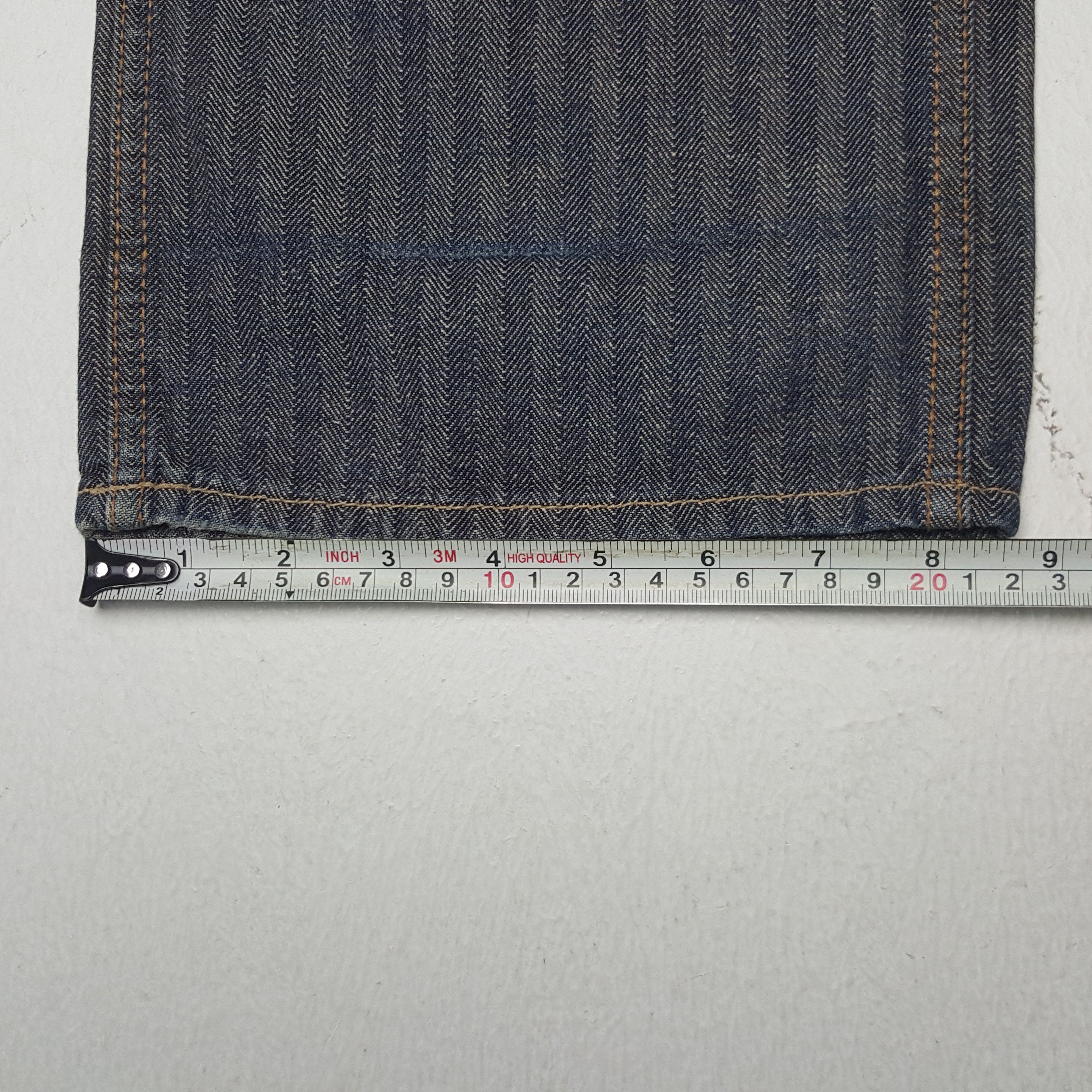 Hysteric Glamour × Vintage Vintage Hysteric Glamour Custom Big Logo Denim Jeans Size US 31 - 11 Thumbnail
