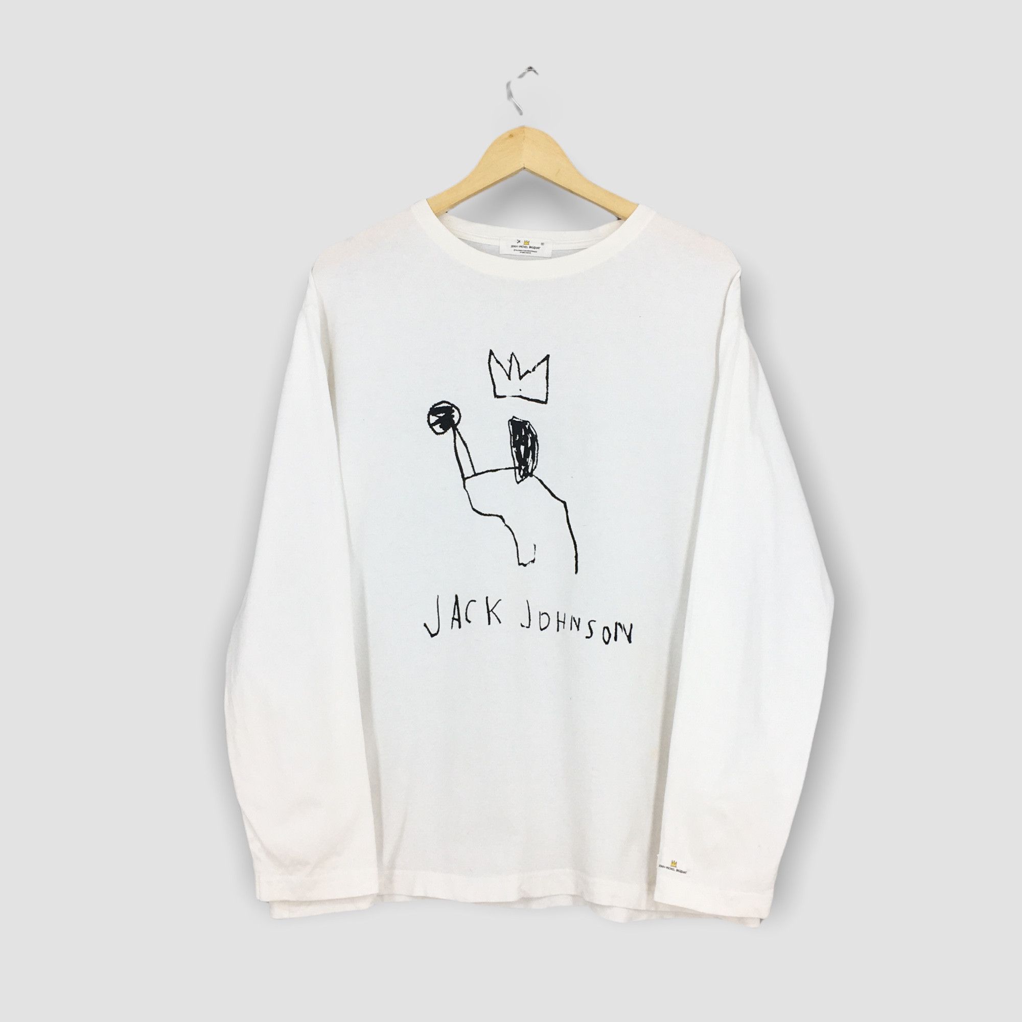 image of Jmb Jack Johnson Pop Art Tshirt Size M in White, Men's