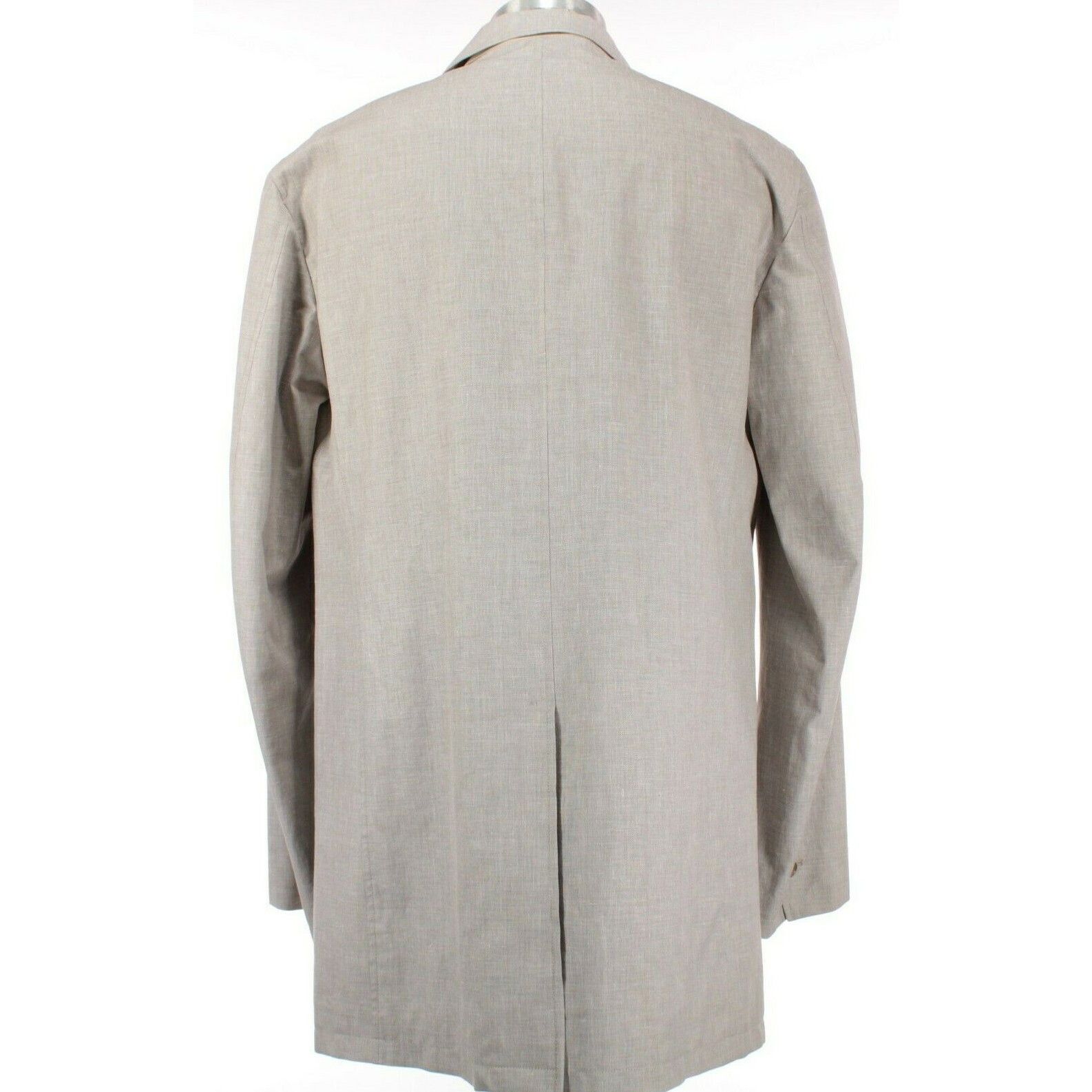 Luciano Barbera Luciano Barbera Jacket Size M US In Beige Linen Blend Size US M / EU 48-50 / 2 - 5 Thumbnail
