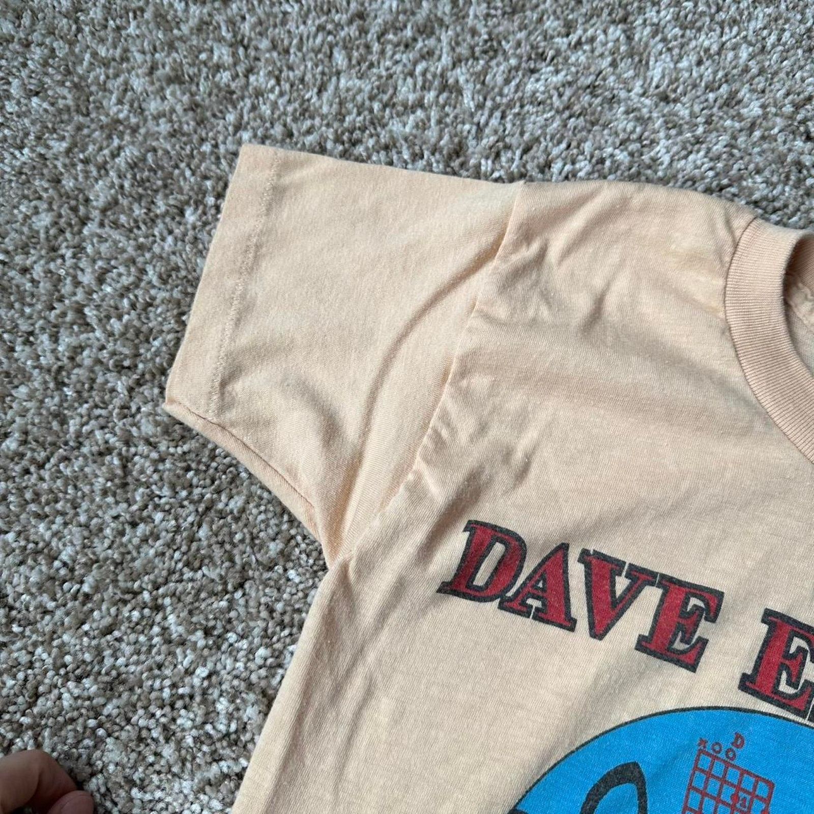 Band Tees × Vintage Rare Vintage 80s Dave Edmunds Music Tour Band Graphic Shirt Size US S / EU 44-46 / 1 - 5 Thumbnail