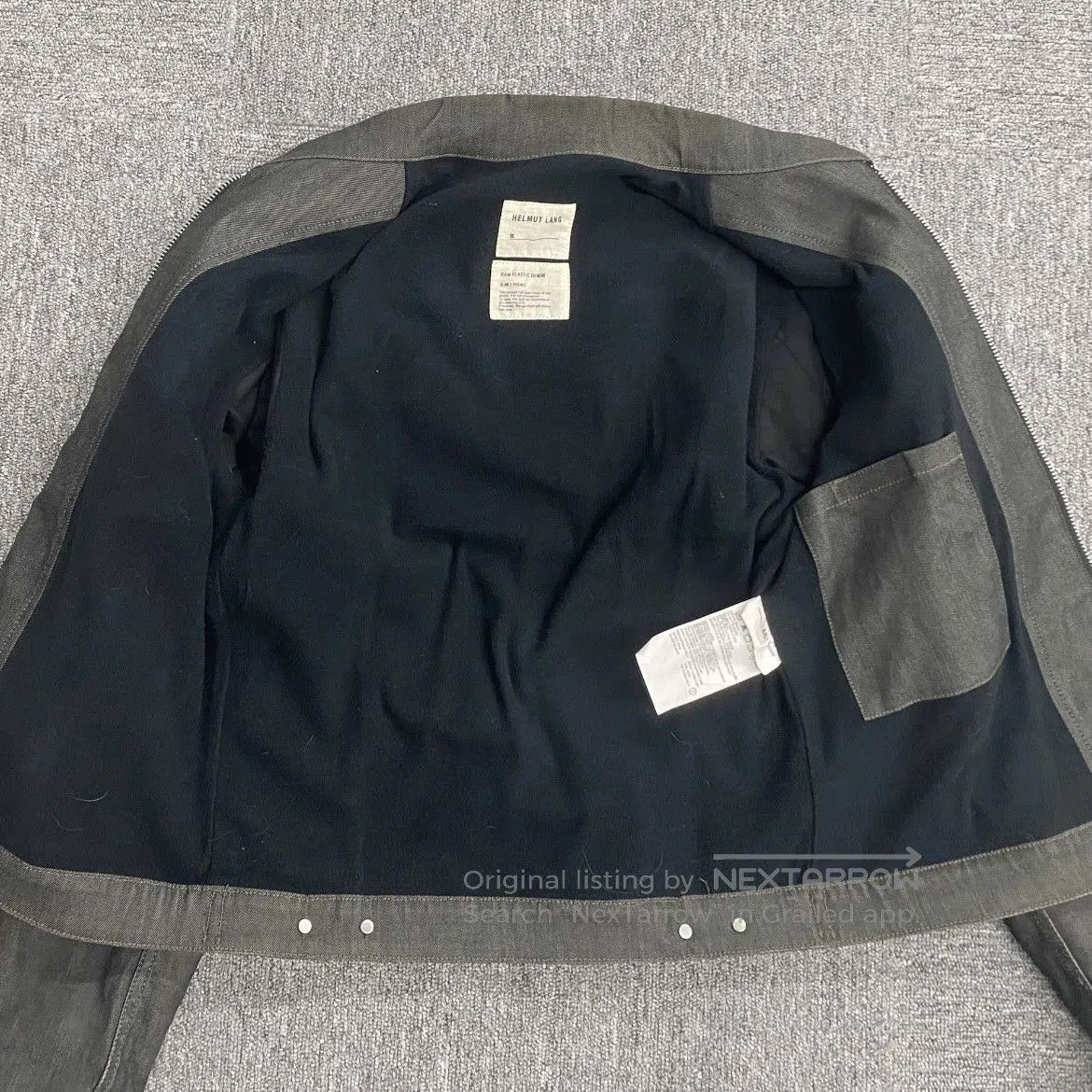 Helmut Lang Sz 46 Helmut Lang 98SS Extra Layer Classic Denim Jacket. Size US S / EU 44-46 / 1 - 3 Thumbnail