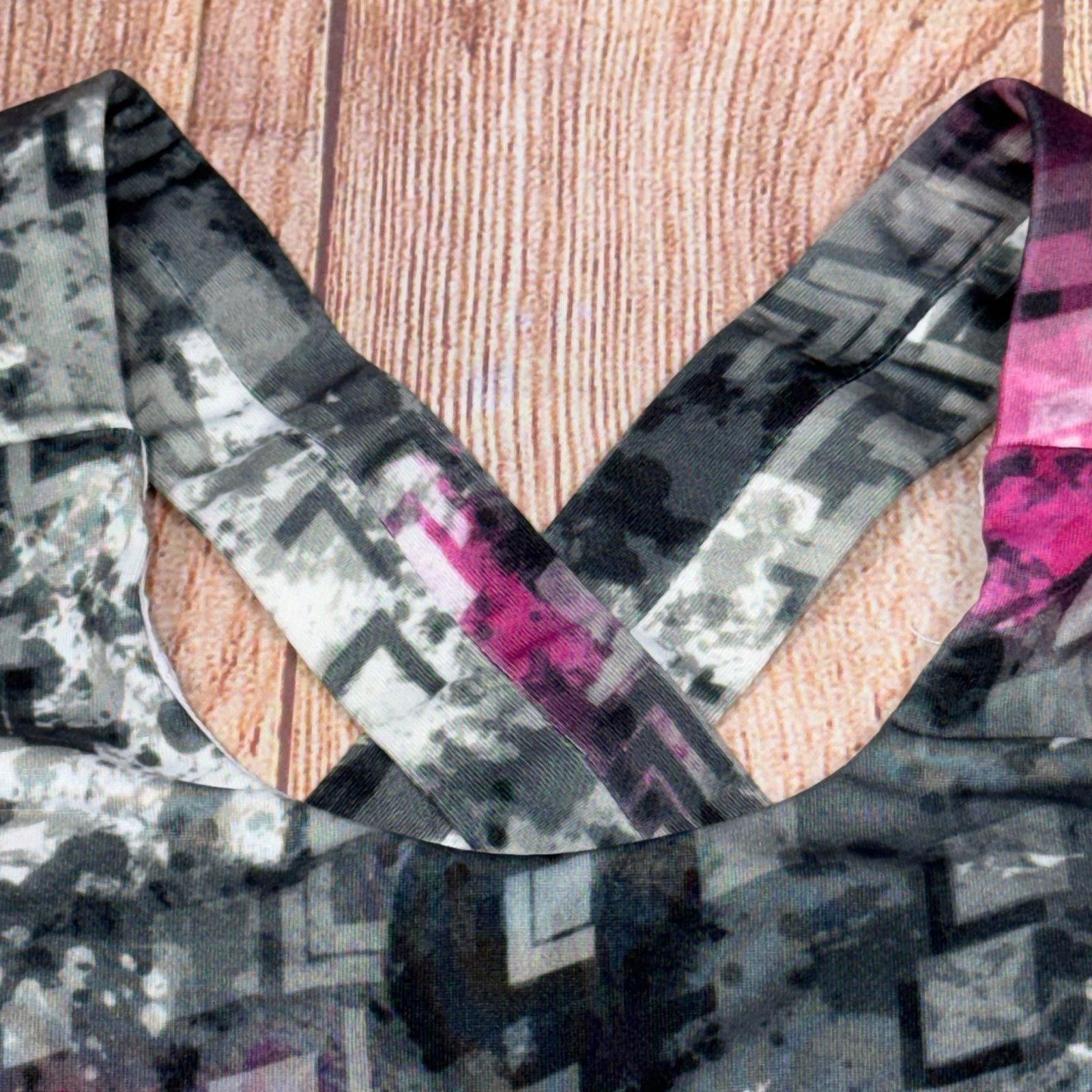 Other Boxercraft XS Abstract Pattern Sports Bra Size ONE SIZE - 3 Thumbnail