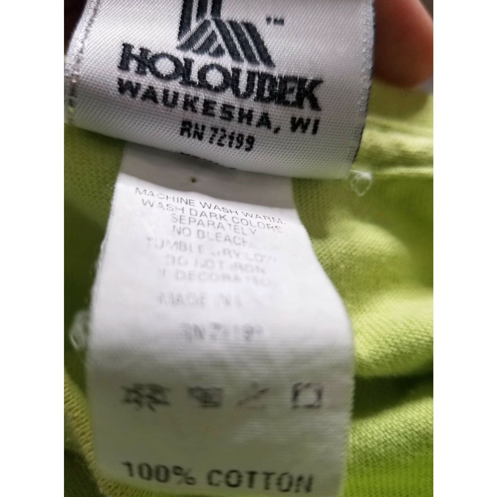 Harley Davidson VINTAGE Harley-Davidson T-Shirt Womens XL Green 2000s y2k Williamsburg VA Logo Crew Neck Short Sleeve Casual Shirt Men/Women? Size XL / US 12-14 / IT 48-50 - 4 Thumbnail