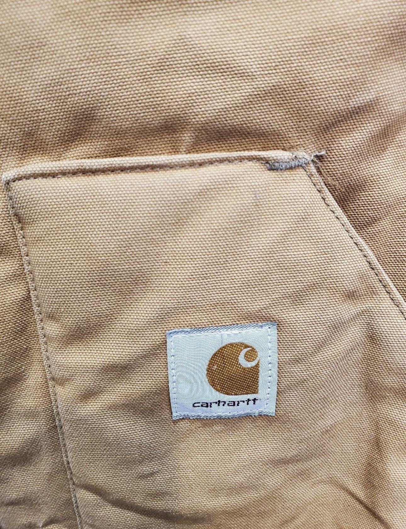 Carhartt Carhartt Brown Tan Quilted Work Vest size XL Size US XL / EU 56 / 4 - 2 Thumbnail