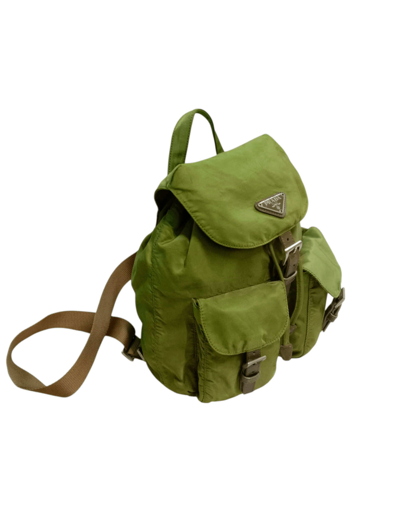 Prada Authentic Prada Small Size Nylon Backpack Size ONE SIZE - 1 Thumbnail