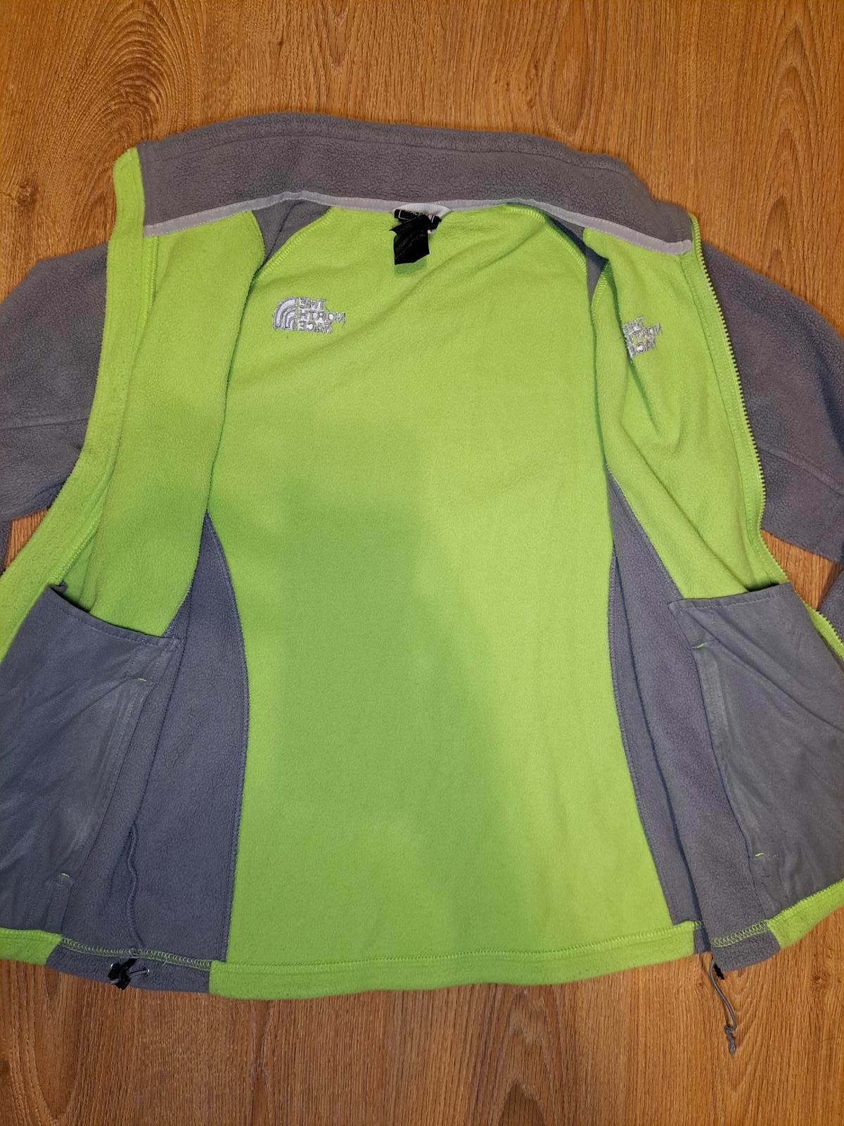 The North Face North Face Fleece Jacket Womens Medium Green Gray Full Zip Size M / US 6-8 / IT 42-44 - 6 Thumbnail