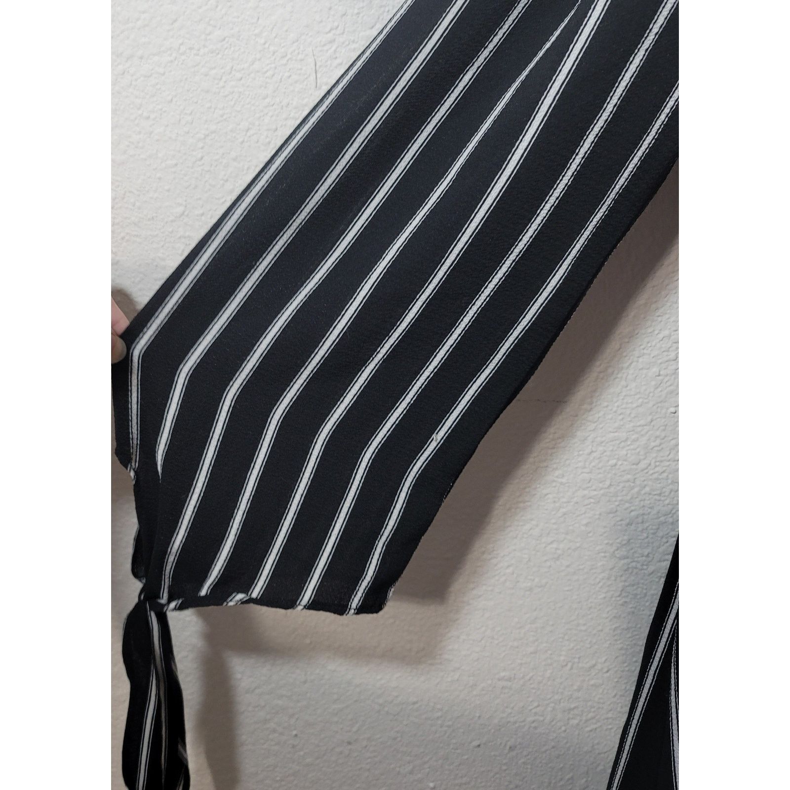 Other Rhapsody Black White Striped Off The Shoulder Top Medium Size M / US 6-8 / IT 42-44 - 7 Thumbnail