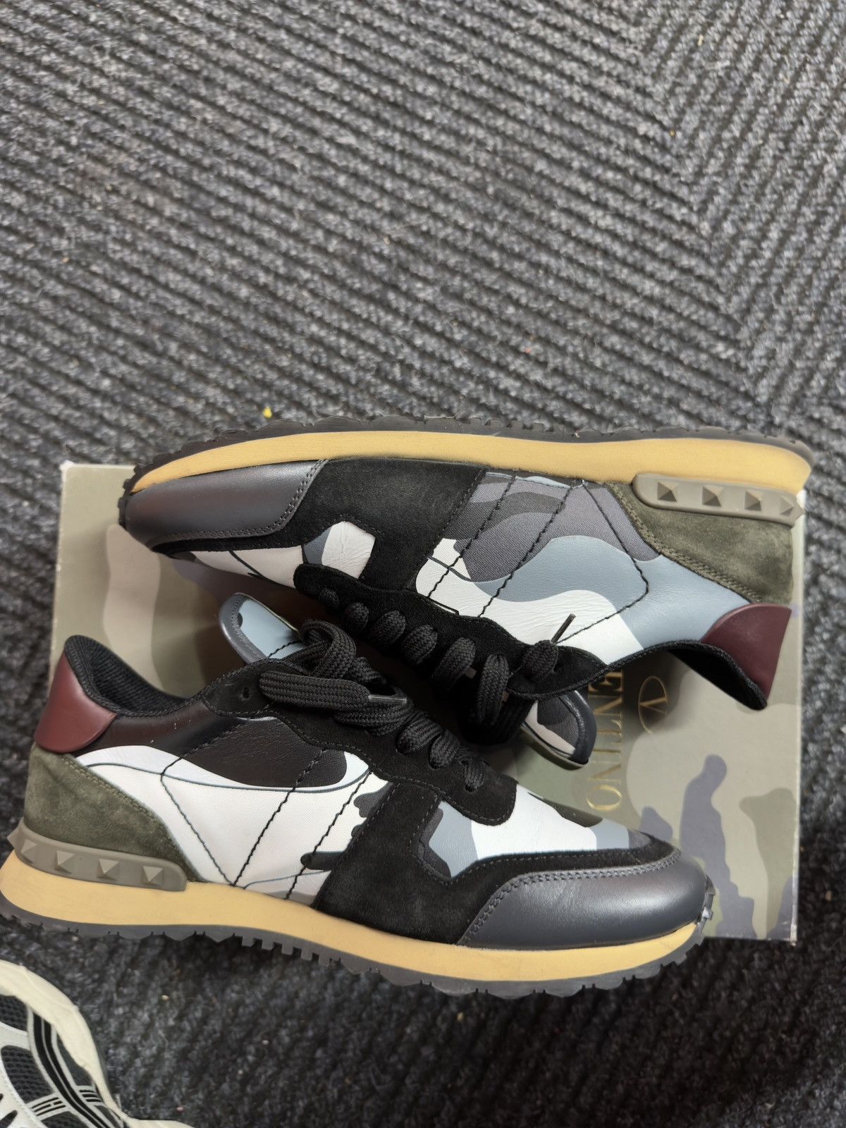 Valentino Valentino Rockrunner Camo Size US 7.5 / EU 40-41 - 3 Thumbnail