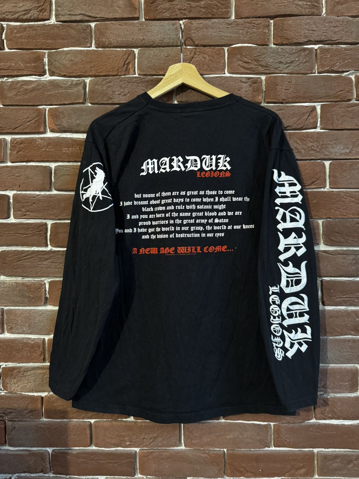 Band Tees Rare Marduk Legions Wolf Black Metal Band Tee L Size US L / EU 52-54 / 3 - 2 Thumbnail