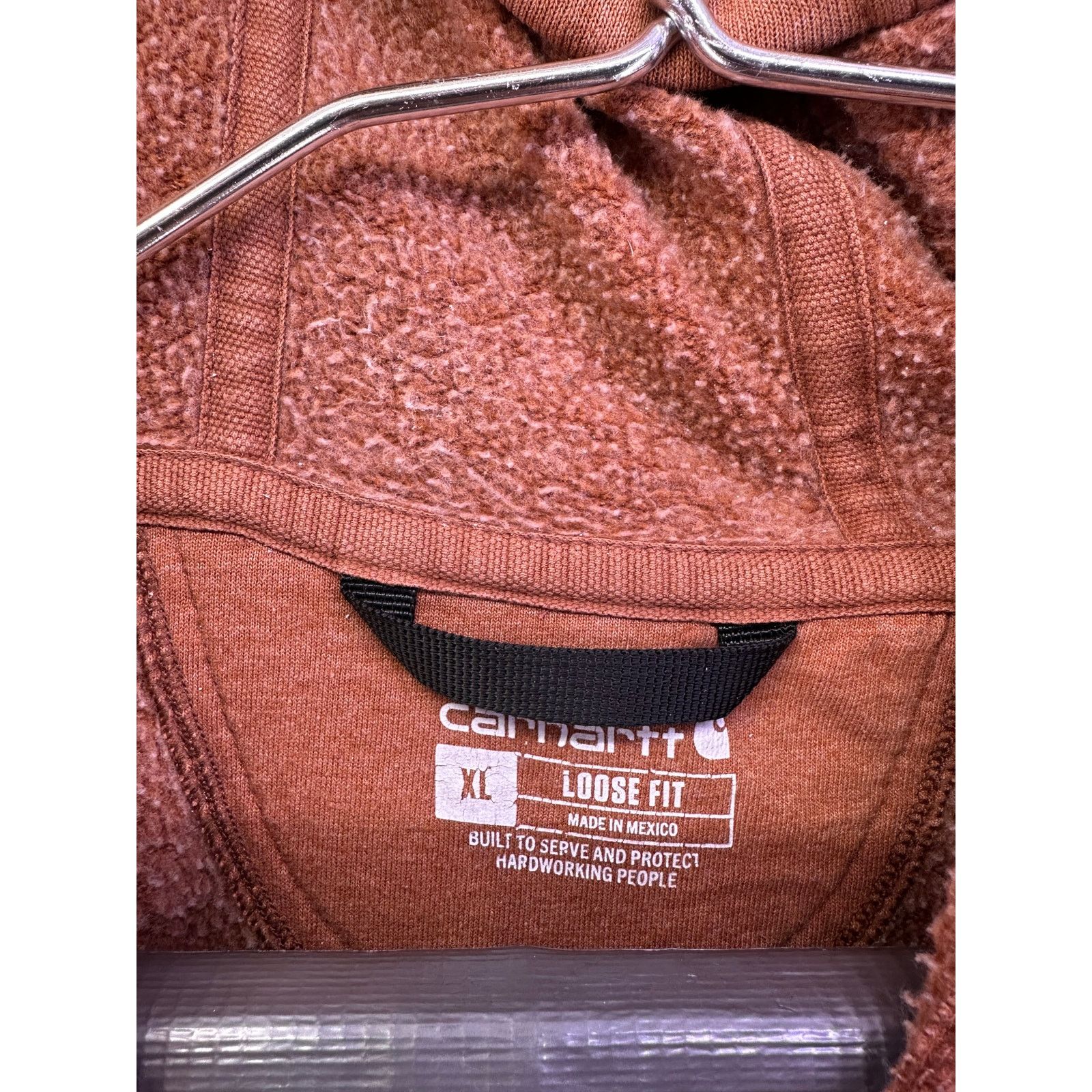 Carhartt Burnt Orange Carhartt Hoodie XL Loose Fit Size US XL / EU 56 / 4 - 6 Thumbnail