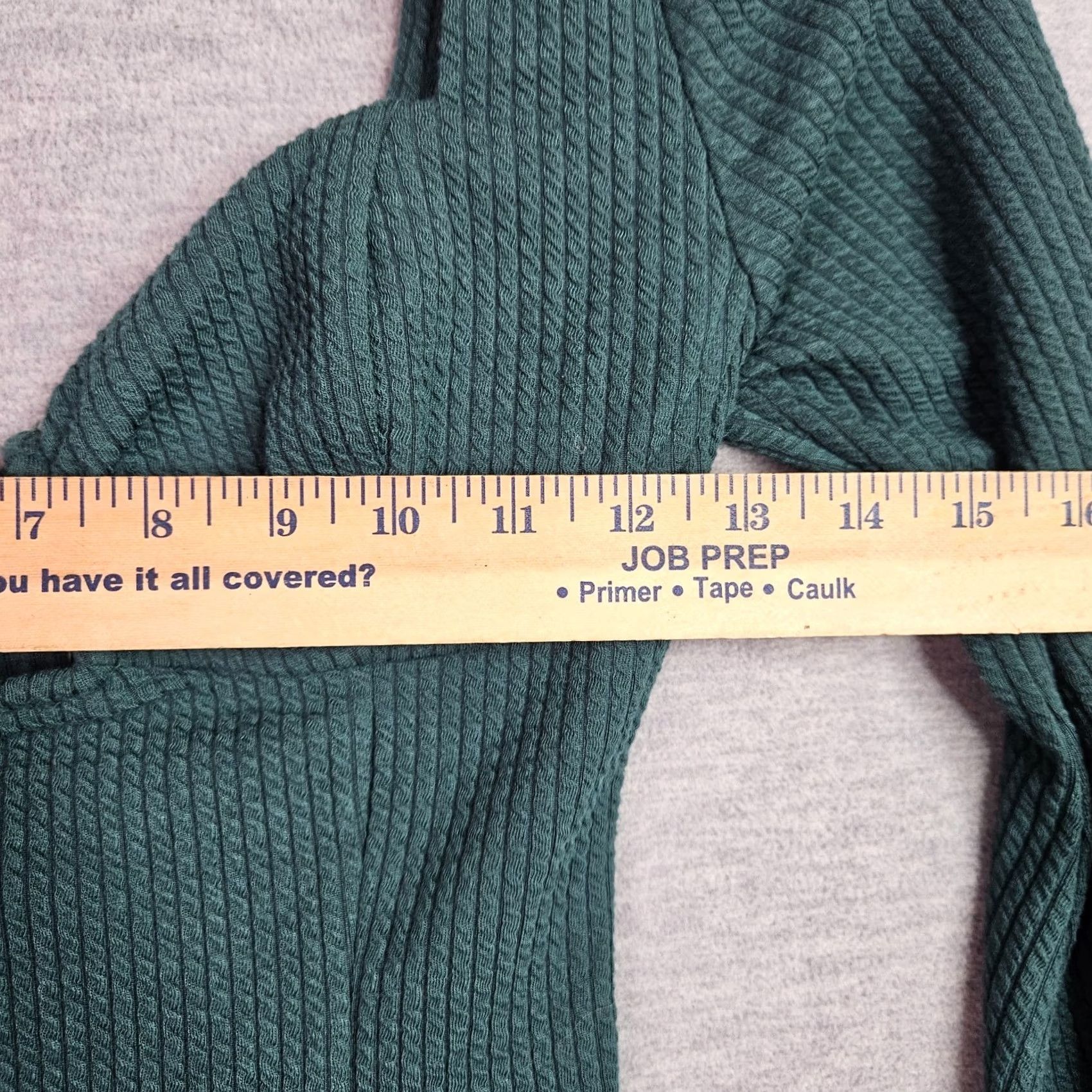 Lulus Lulus Womens Bodysuit XS Green Ribbed Long Sleeve Sweetheart Neck Fitted Top Size XS / US 0-2 / IT 36-38 - 7 Thumbnail