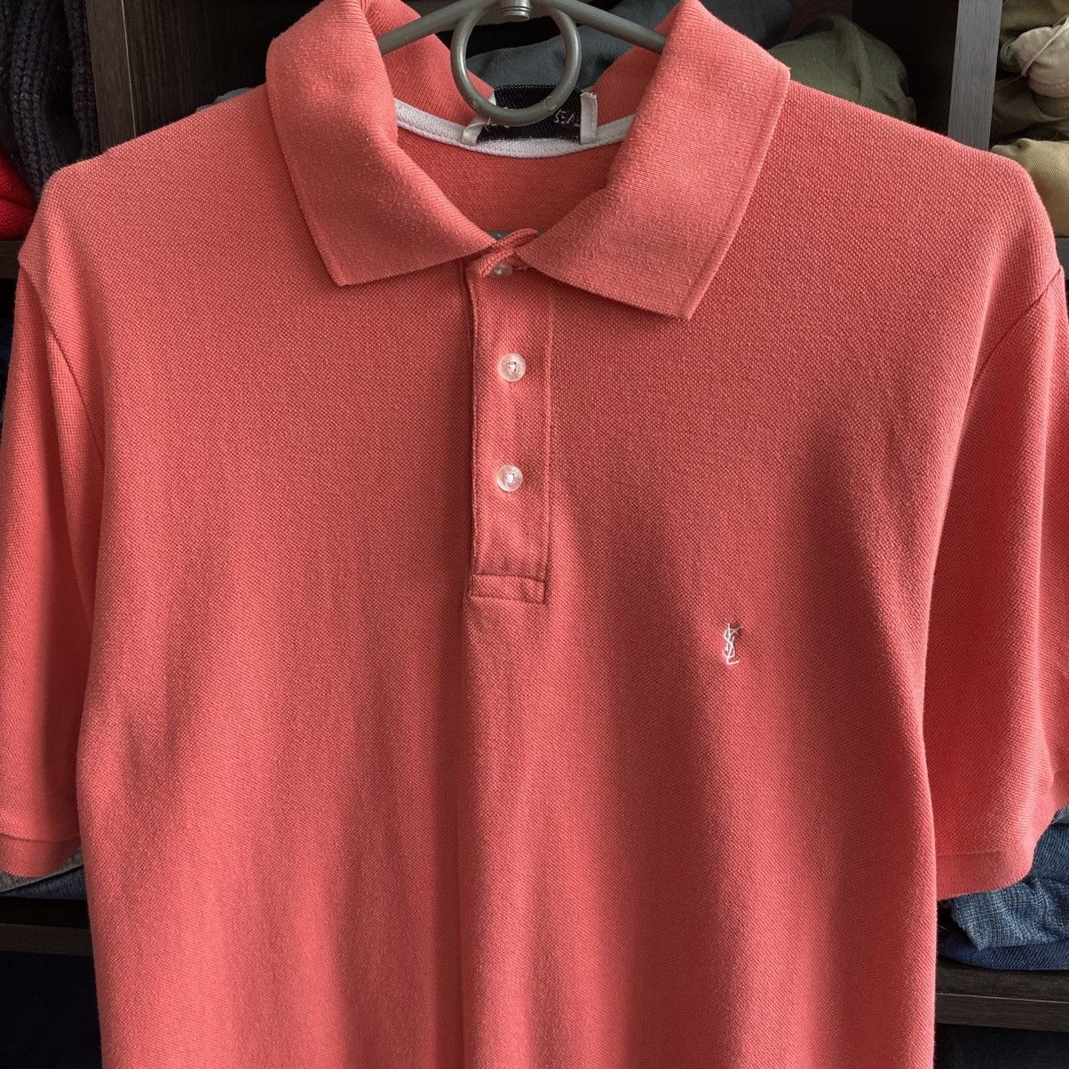Yves Saint Laurent Luxury Yves Saint Laurent Small logo designer polo Size US L / EU 52-54 / 3 - 2 Thumbnail
