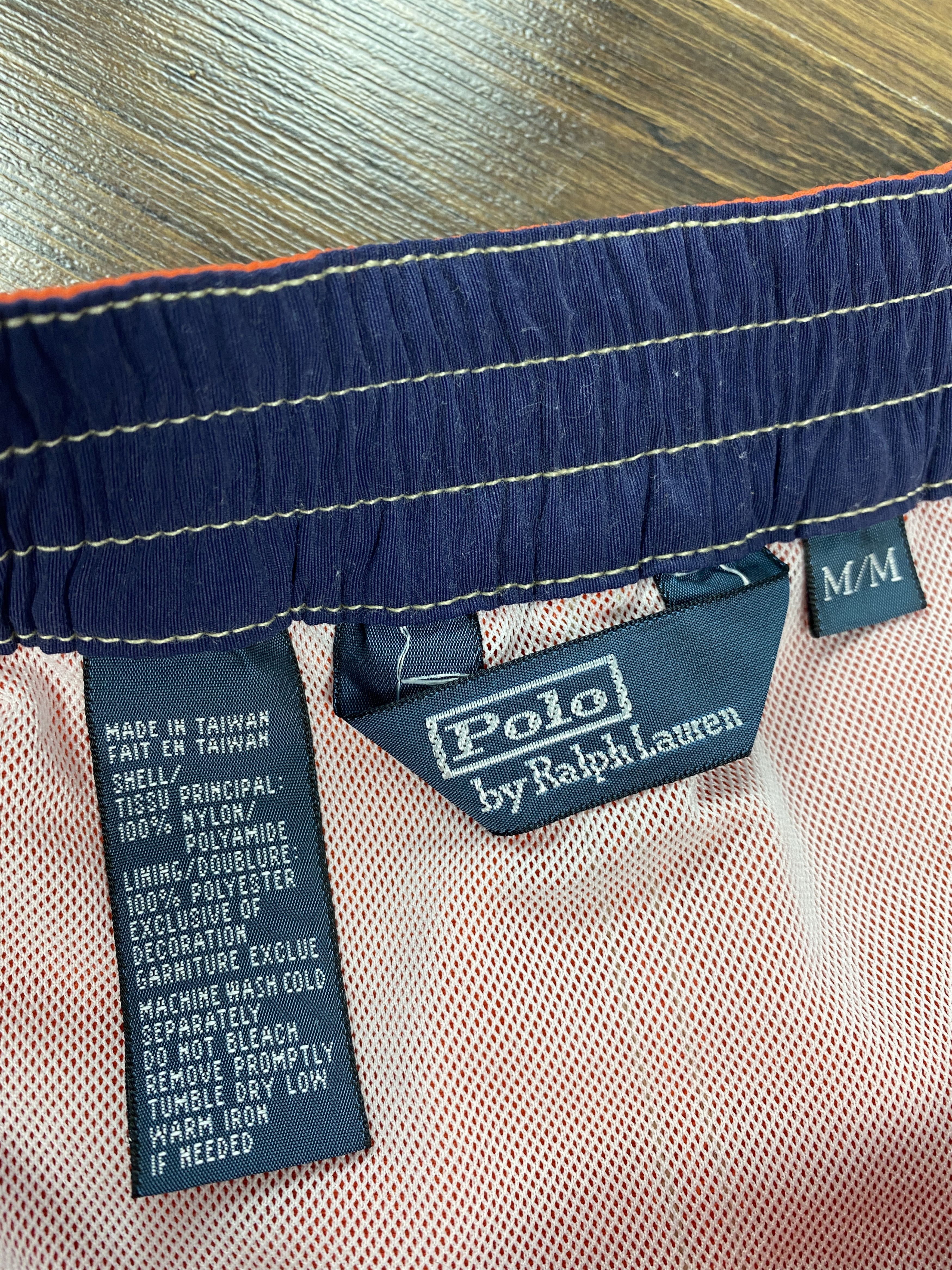 Polo Ralph Lauren × Ralph Lauren × Vintage Polo Ralph Lauren vintage nylon swimming shorts Size US 32 / EU 48 - 5 Thumbnail