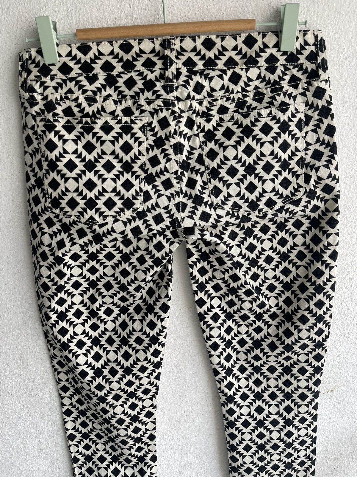 Japanese Brand Inspired “Hysteric Glamour Houndstooth Skinny Pants” Size 29" - 9 Thumbnail