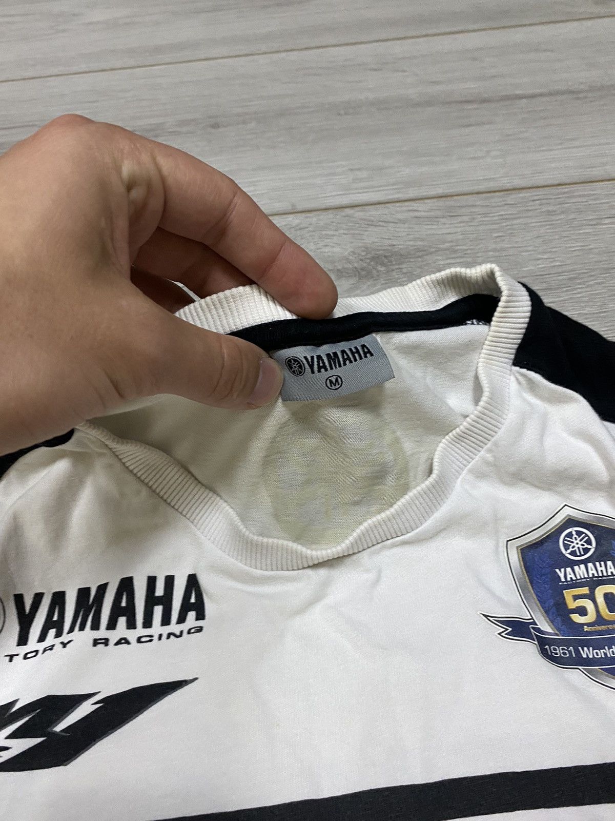 Yamaha Yamaha vintage big logo t-shirt Size US M / EU 48-50 / 2 - 6 Thumbnail