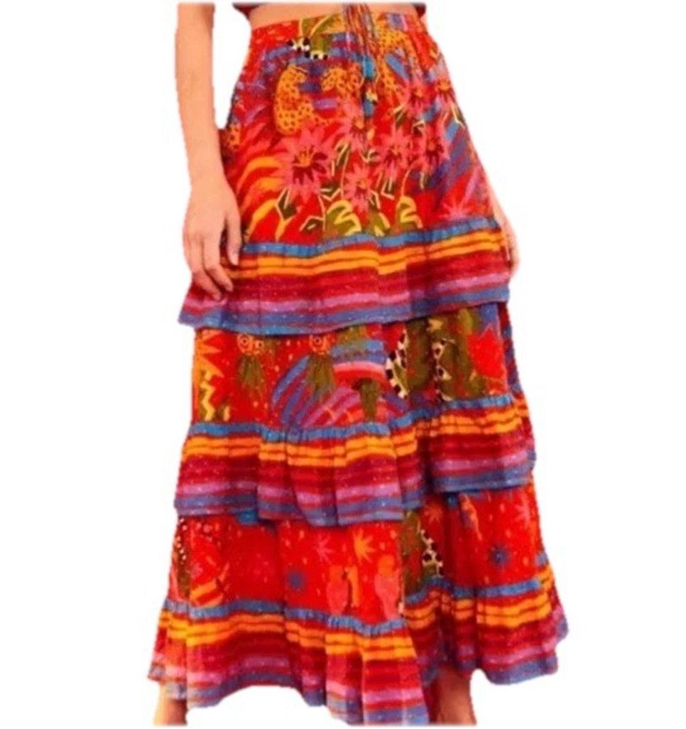 Farm Rio New Guilhermina Cotton Miniskirt | Grailed