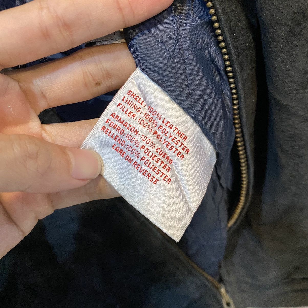MLB × Vintage Vintage New York Yankees Leather Jacket by MLB Pig Skin Size US XL / EU 56 / 4 - 16 Thumbnail
