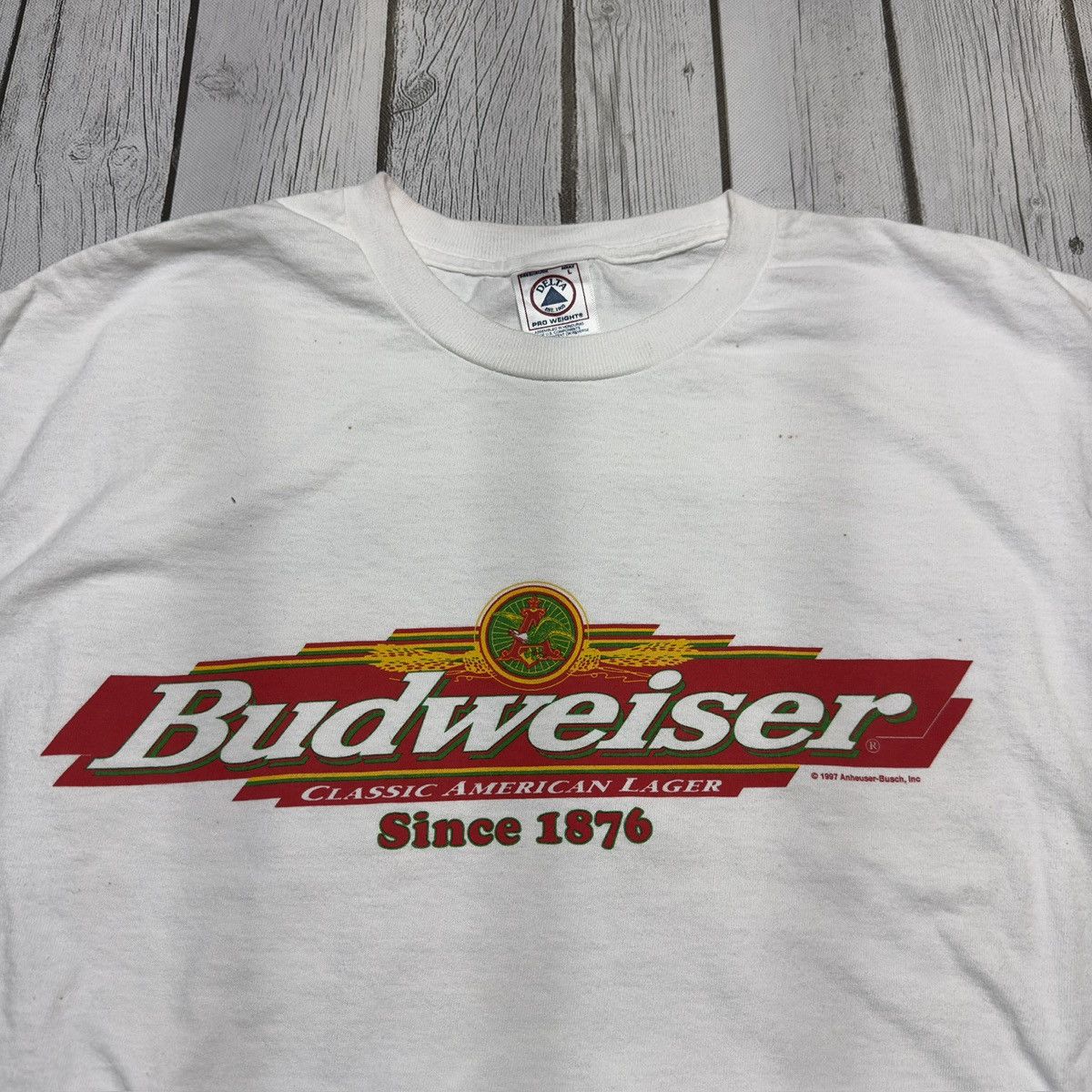 Budweiser × Delta × Vintage Vintage Budweiser tee Size US L / EU 52-54 / 3 - 4 Thumbnail