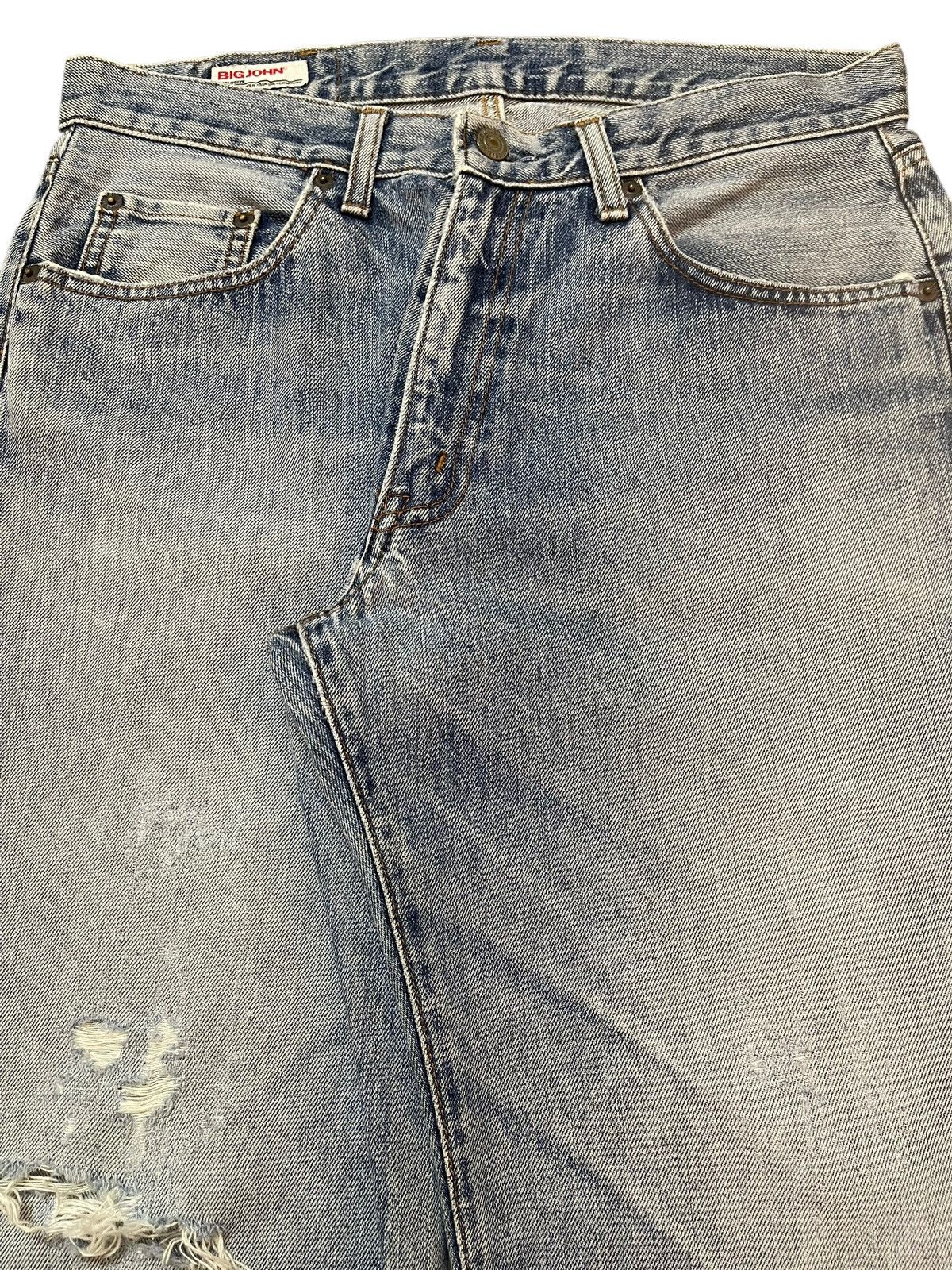 Big John Vintage Big John Faded Wash Distress Style Baggy Jeans Size US 32 / EU 48 - 4 Thumbnail