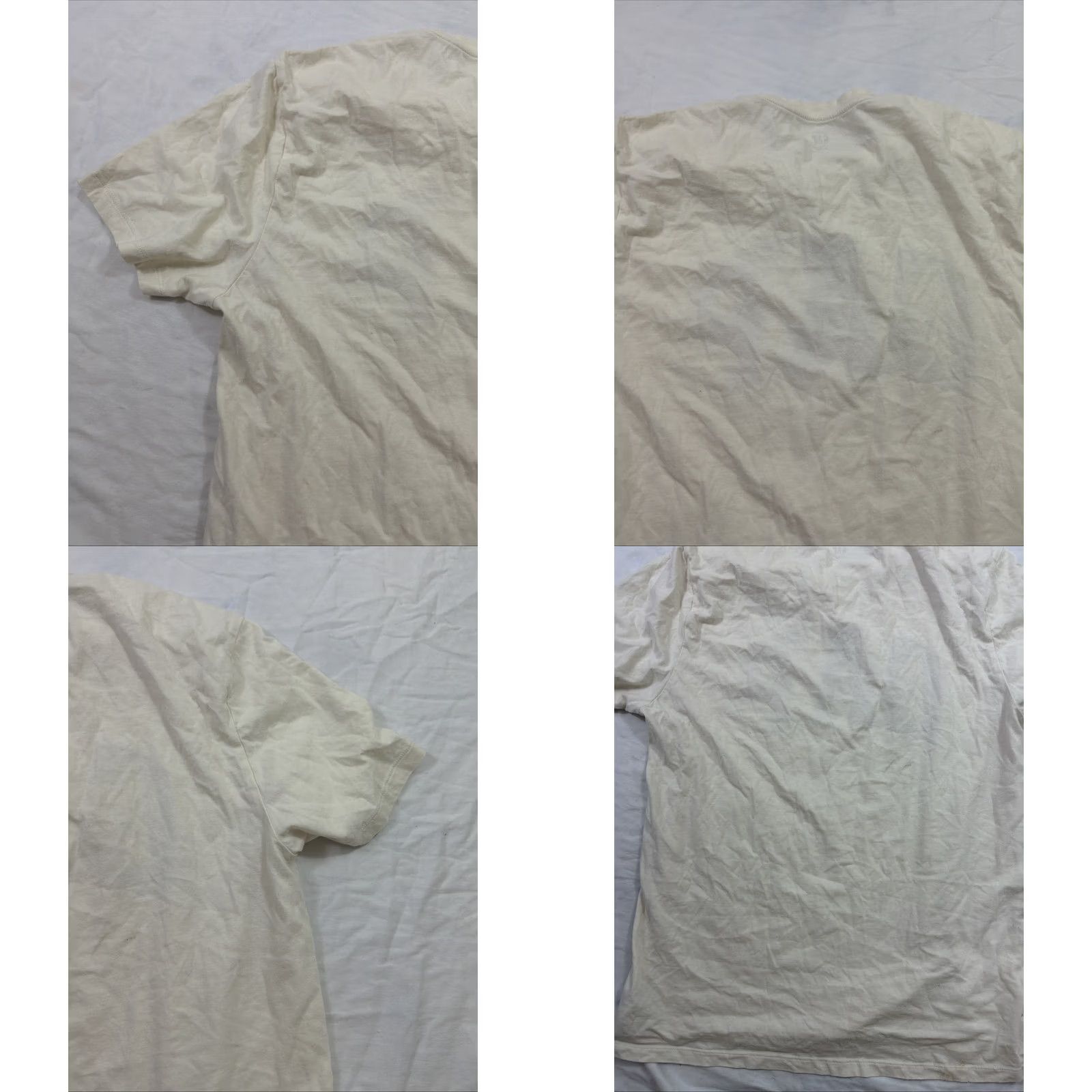 Gap Gap T-Shirt Men L Ivory Logo Short Sleeve Cotton Multicolor Spellout2020s Size US L / EU 52-54 / 3 - 9 Thumbnail