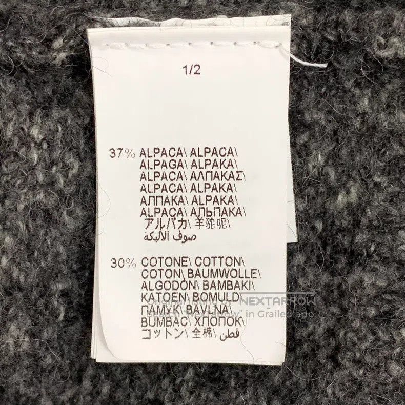 Brunello Cucinelli Brunello Cucinelli size 35 Dark Gray Sequined Alpaca V-neck Size XS / US 0-2 / IT 36-38 - 6 Thumbnail