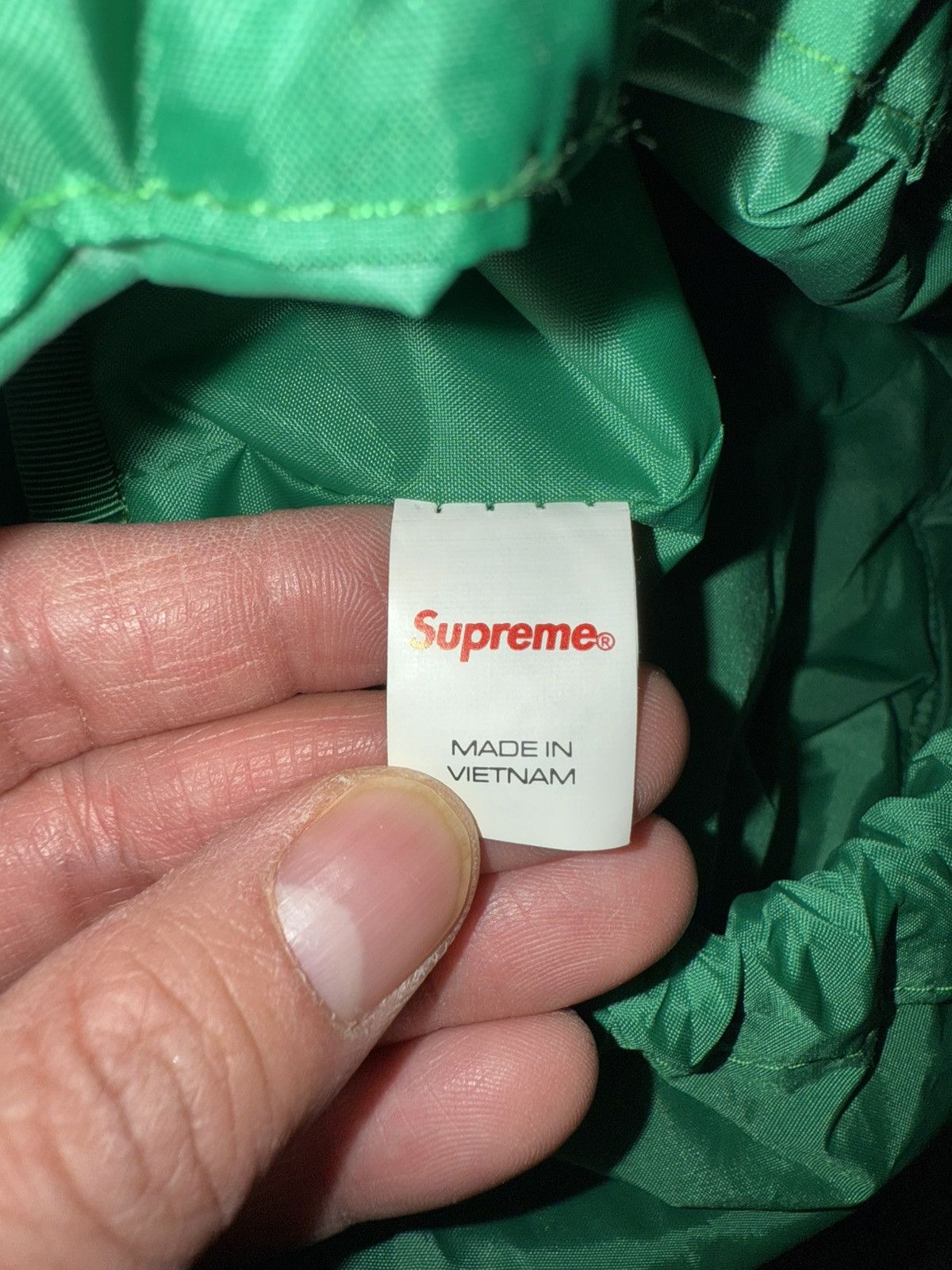 Supreme Supreme Puffer Backpack Green Size ONE SIZE - 3 Thumbnail
