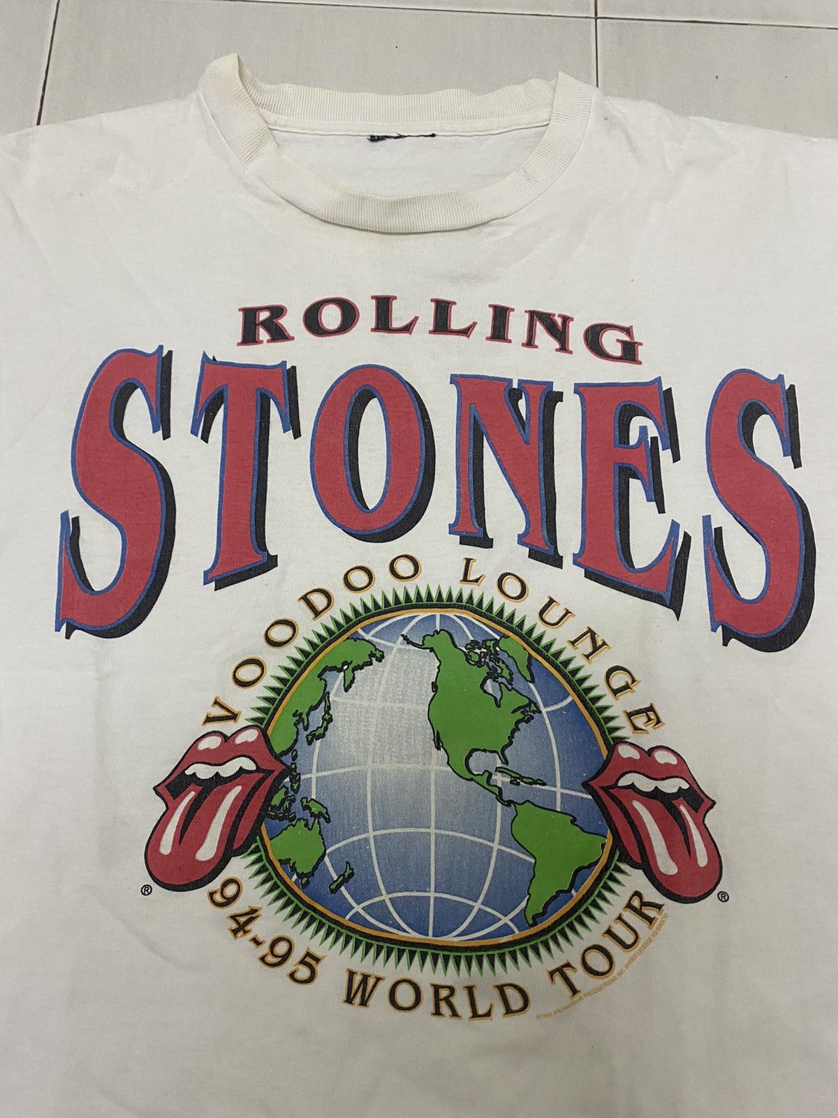 The Rolling Stones Vintage Rolling Stones voodoo lounge 94-95 World Tour Size US M / EU 48-50 / 2 - 3 Thumbnail