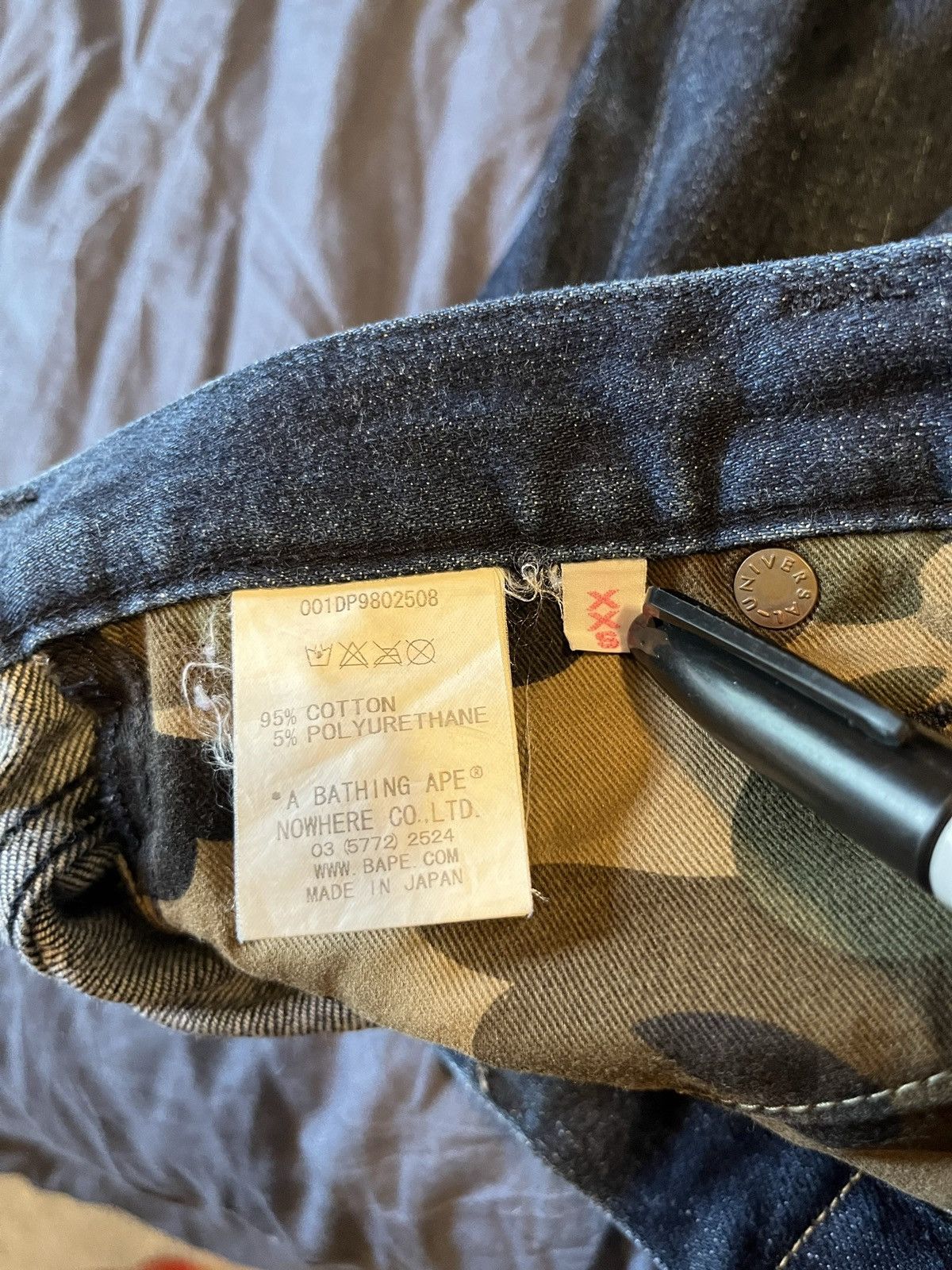 Bape Bape Ape Head jeans Size 28" / US 6 / IT 42 - 4 Thumbnail