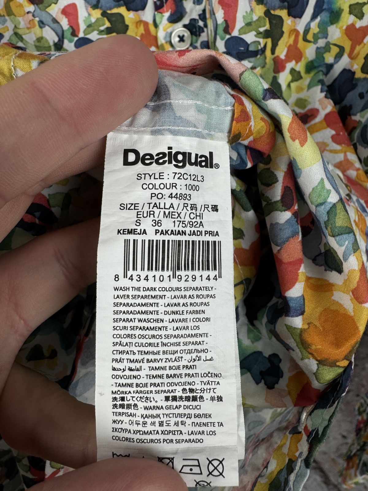 Desigual Men’s Desigual Multicolor Shirt Button Up Size Small Size US S / EU 44-46 / 1 - 7 Thumbnail