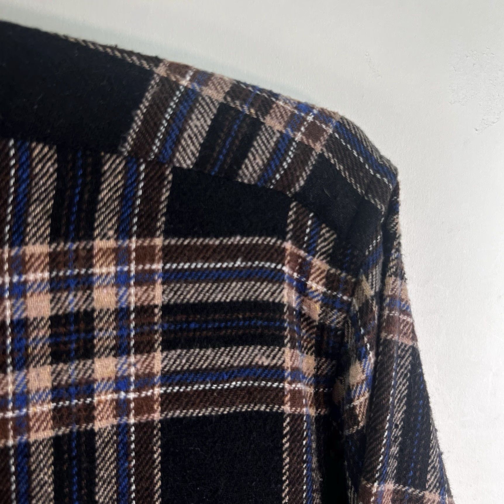 Vintage Victory Sportswear Plaid Flannel Button-Up Shirt Mens Size 2XL Gray Size US XXL / EU 58 / 5 - 2 Thumbnail