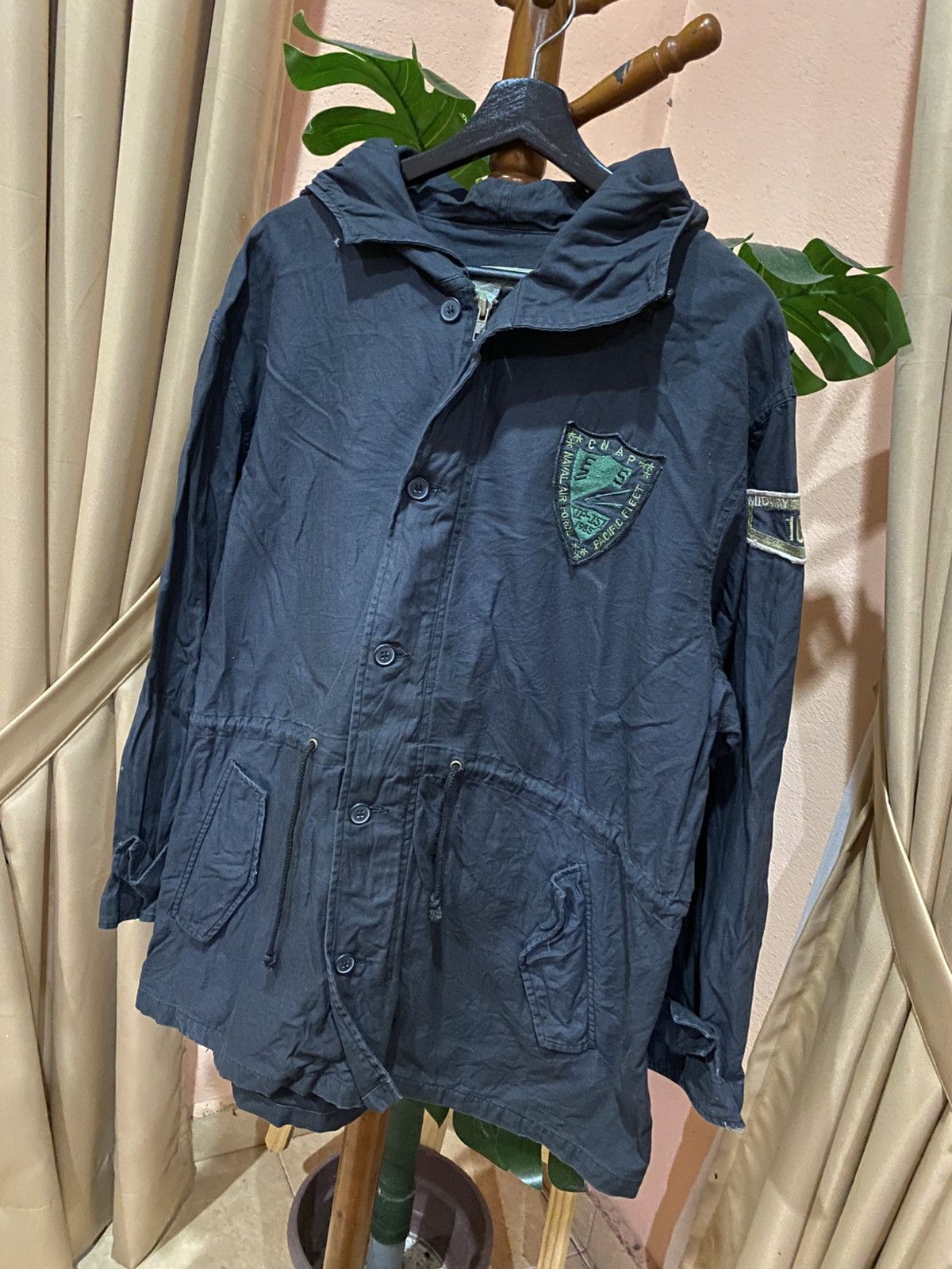 Other Vintage Military Style CNAP Naval Air Force Parka Jacket Size US L / EU 52-54 / 3 - 2 Thumbnail