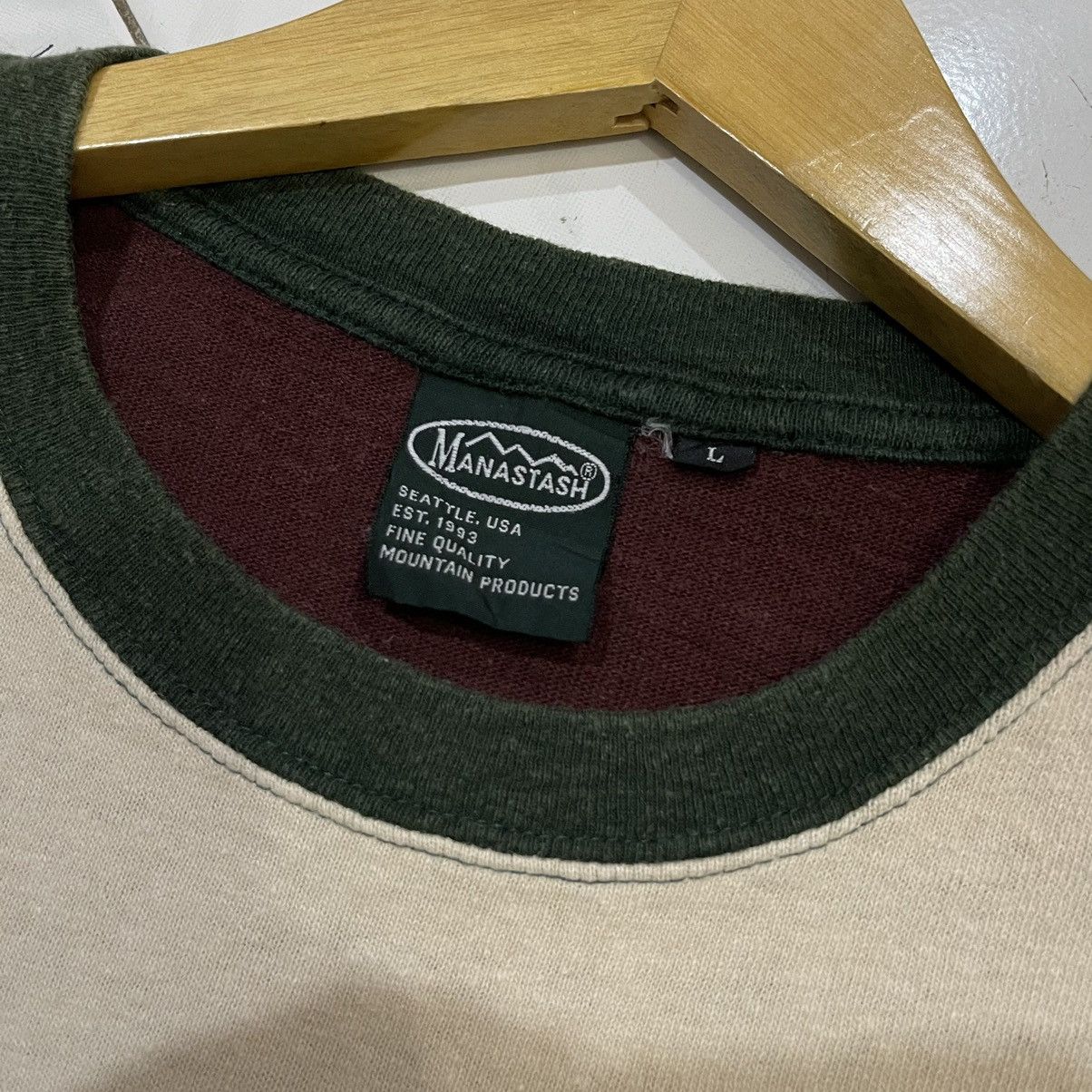 Manastash × Vintage Vintage manastash hemp tee Size US L / EU 52-54 / 3 - 6 Thumbnail