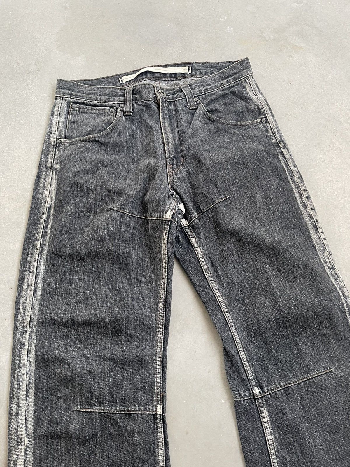 Le Grande Bleu (L.G.B.) × Vintage VINTAGE UNKNOWN BRAND WITH UNIVERSAL USA ZIPPER DESIGNER Size US 32 / EU 48 - 2 Thumbnail