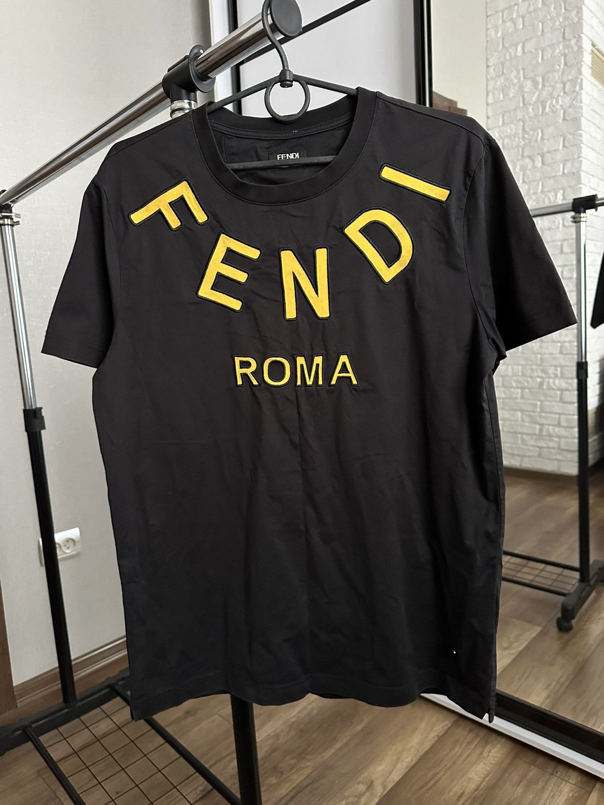 Fendi Fendi Roma Italy T-Shirt Size US L / EU 52-54 / 3 - 3 Thumbnail