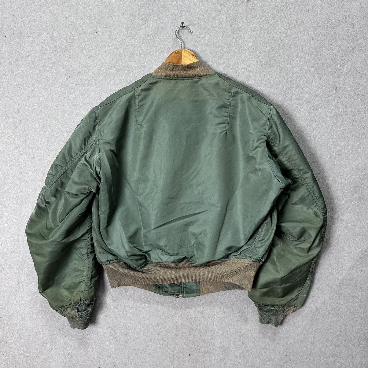 Alpha Industries Vintage Alpha Industries MA-1 Flight Jacket USAF Bomber Size US M / EU 48-50 / 2 - 2 Thumbnail
