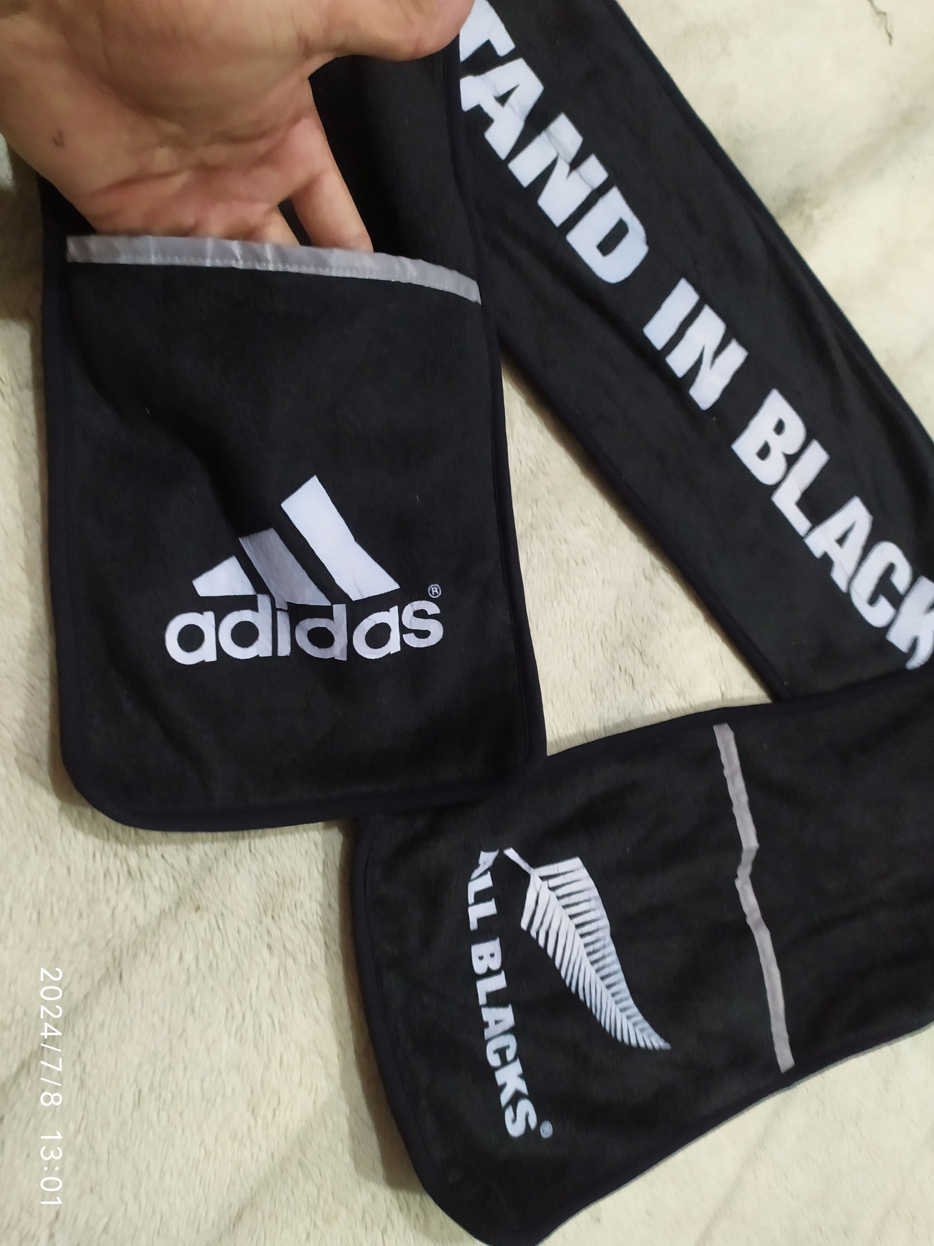 Adidas × All Blacks ALL BLACKS X ADIDAS Scarf Size ONE SIZE - 3 Thumbnail