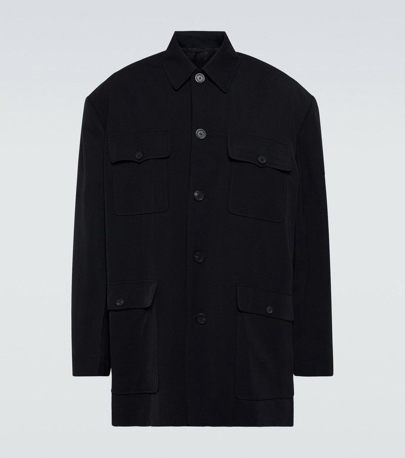 Balenciaga 🔥$3.3K VALUE🔥Viscose jacket Size US L / EU 52-54 / 3 - 1 Thumbnail