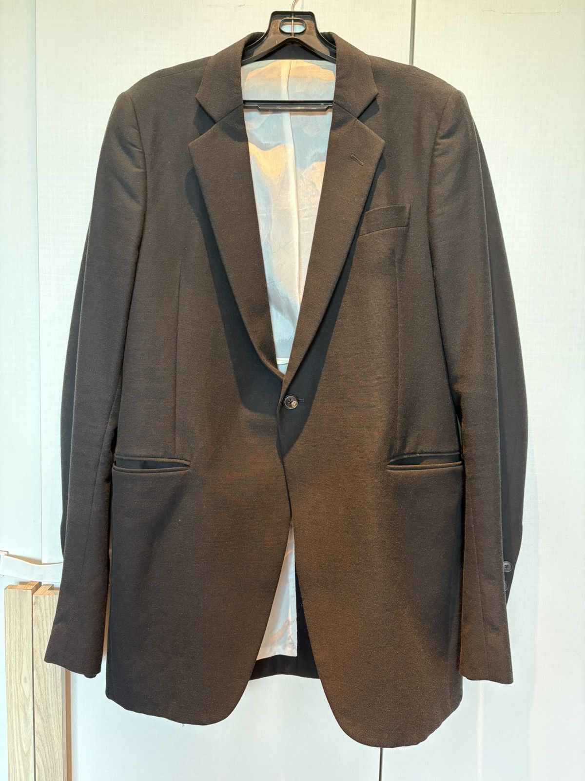 Rick Owens Rick Owens Single Button Blazer Size 48S - 2 Thumbnail