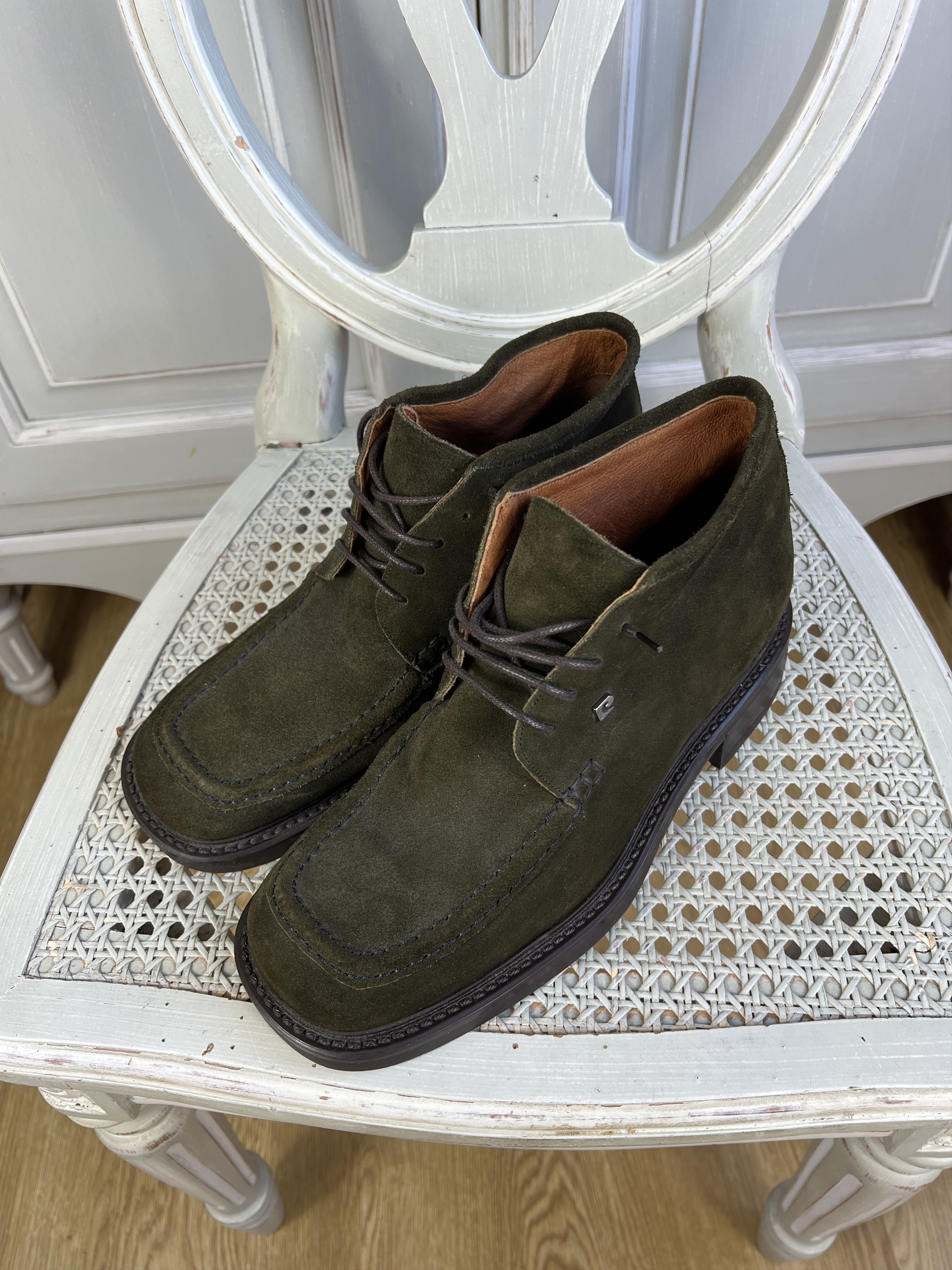 Pierre Cardin PIERRE CARDIN MASSIVE SUEDE BOOTS PRADA STYLE Size US 9.5 / EU 42-43 - 8 Thumbnail