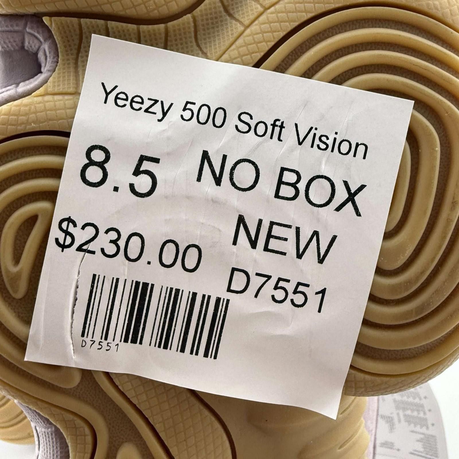Adidas Adidas Yeezy 500 Soft Vision 8.5 New No Box D7551 Size US 8.5 / EU 41-42 - 7 Thumbnail