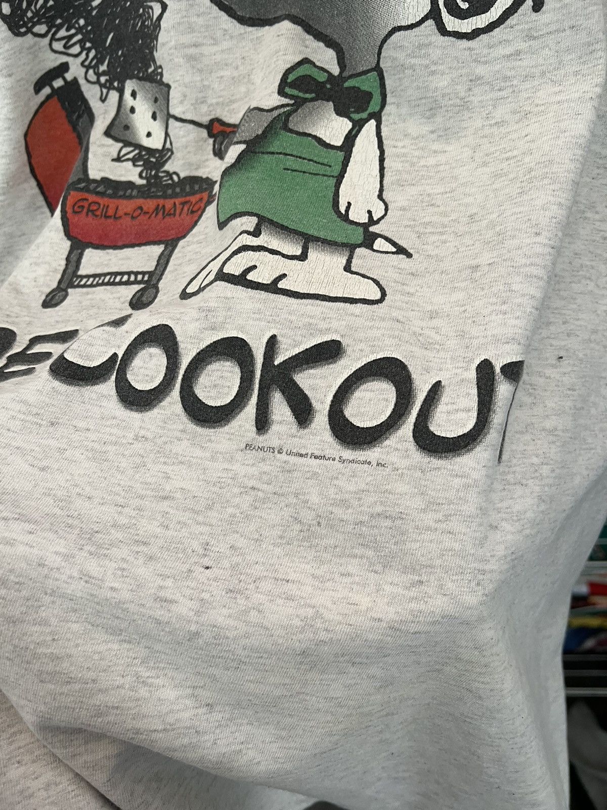 Peanuts 90s Snoopy Joe Cookout Tee Size US XL / EU 56 / 4 - 6 Thumbnail
