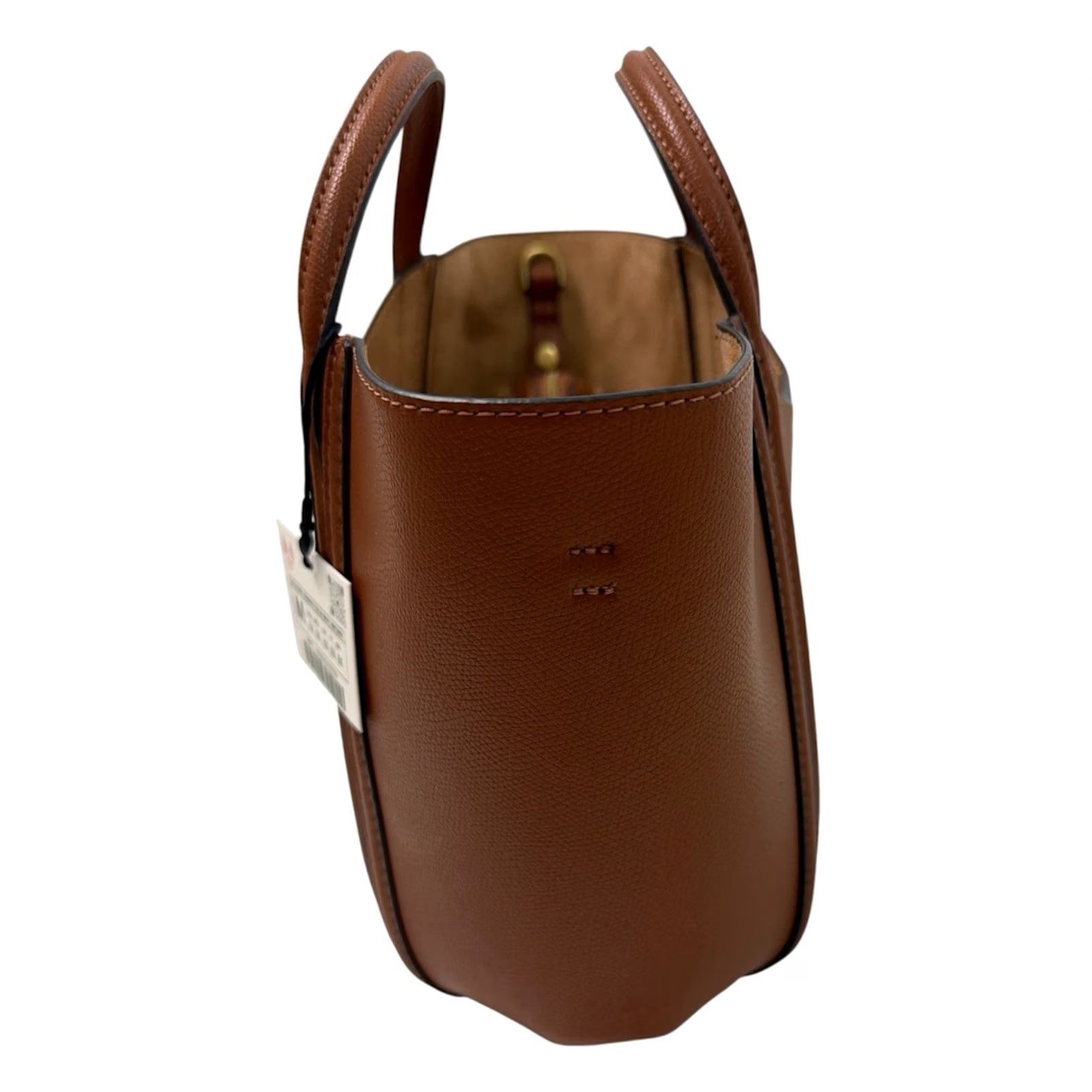 Zara ZARA City Bag Medium Brown Tote Shoulder Strap Womens Size ONE SIZE - 5 Thumbnail