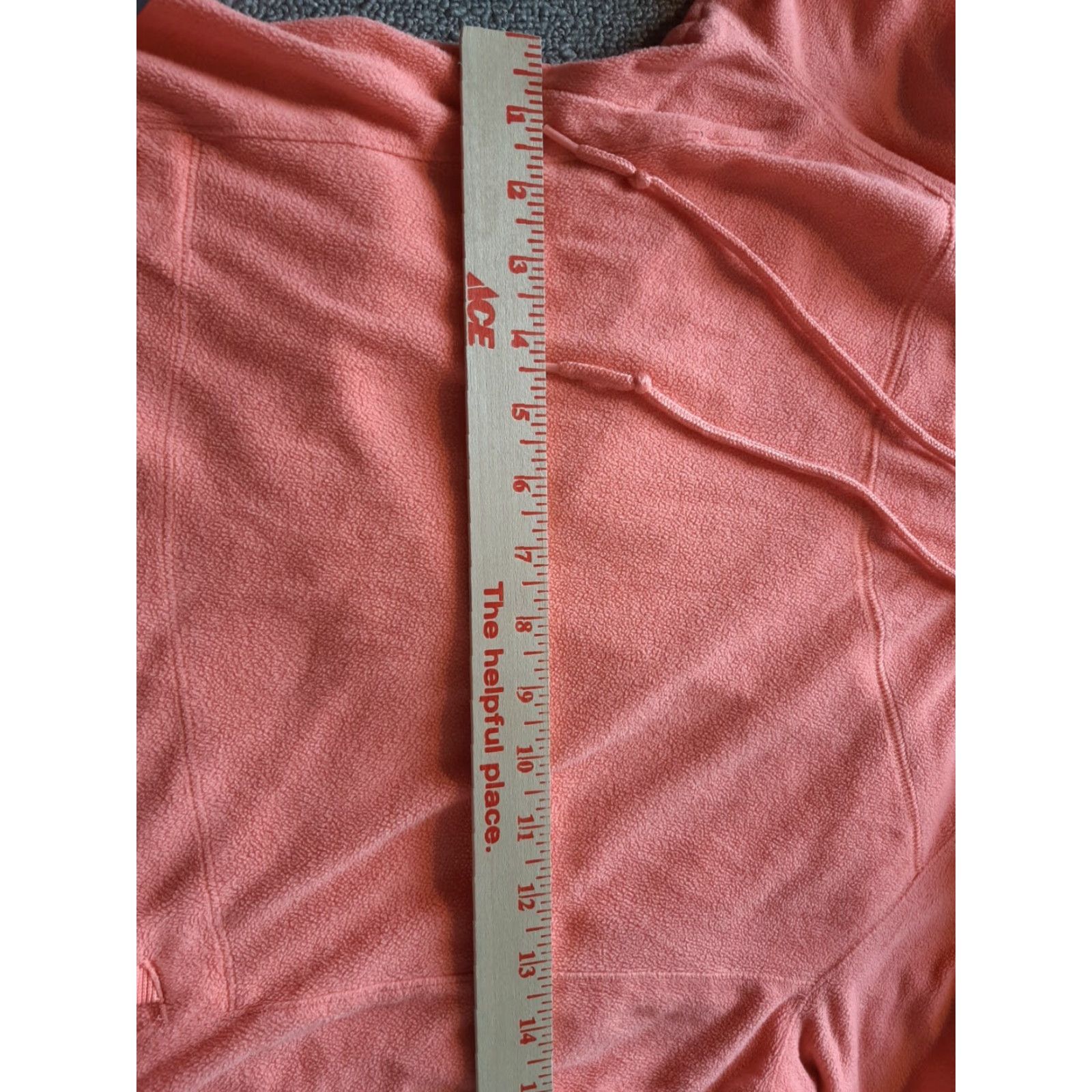 Vintage Columbia Hoodie Womens Small Long Sleeve Peach / orange Pullover Activewear Zip Pocket, Regular, Womens Size S / US 4 / IT 40 - 4 Thumbnail