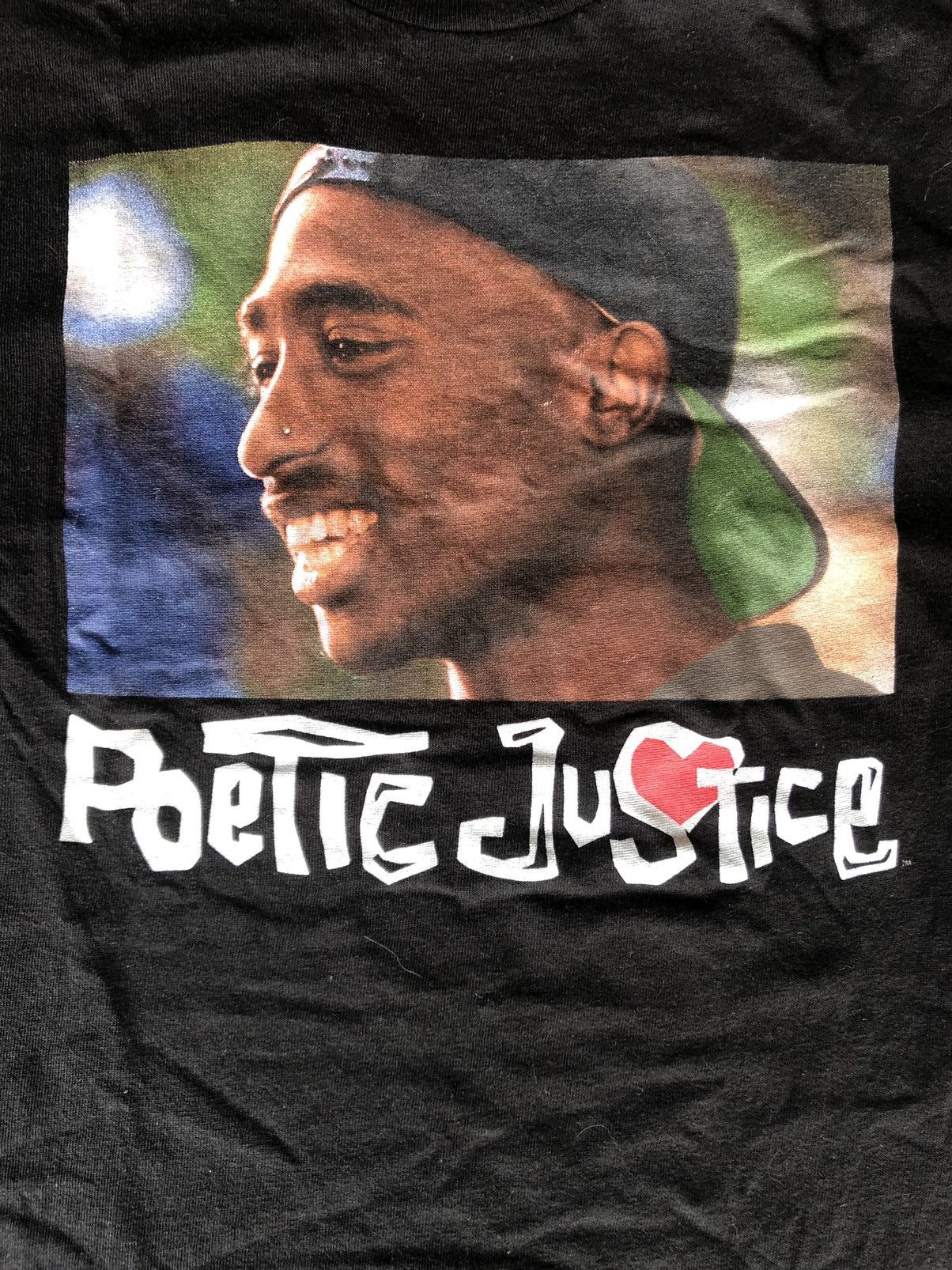 Rap Tees × Vintage Poetic justice drama tshirt Size US M / EU 48-50 / 2 - 2 Thumbnail
