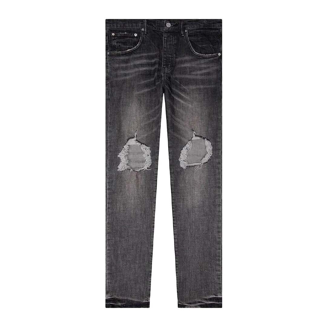 Dirty Blowout Jeans 'Grey'