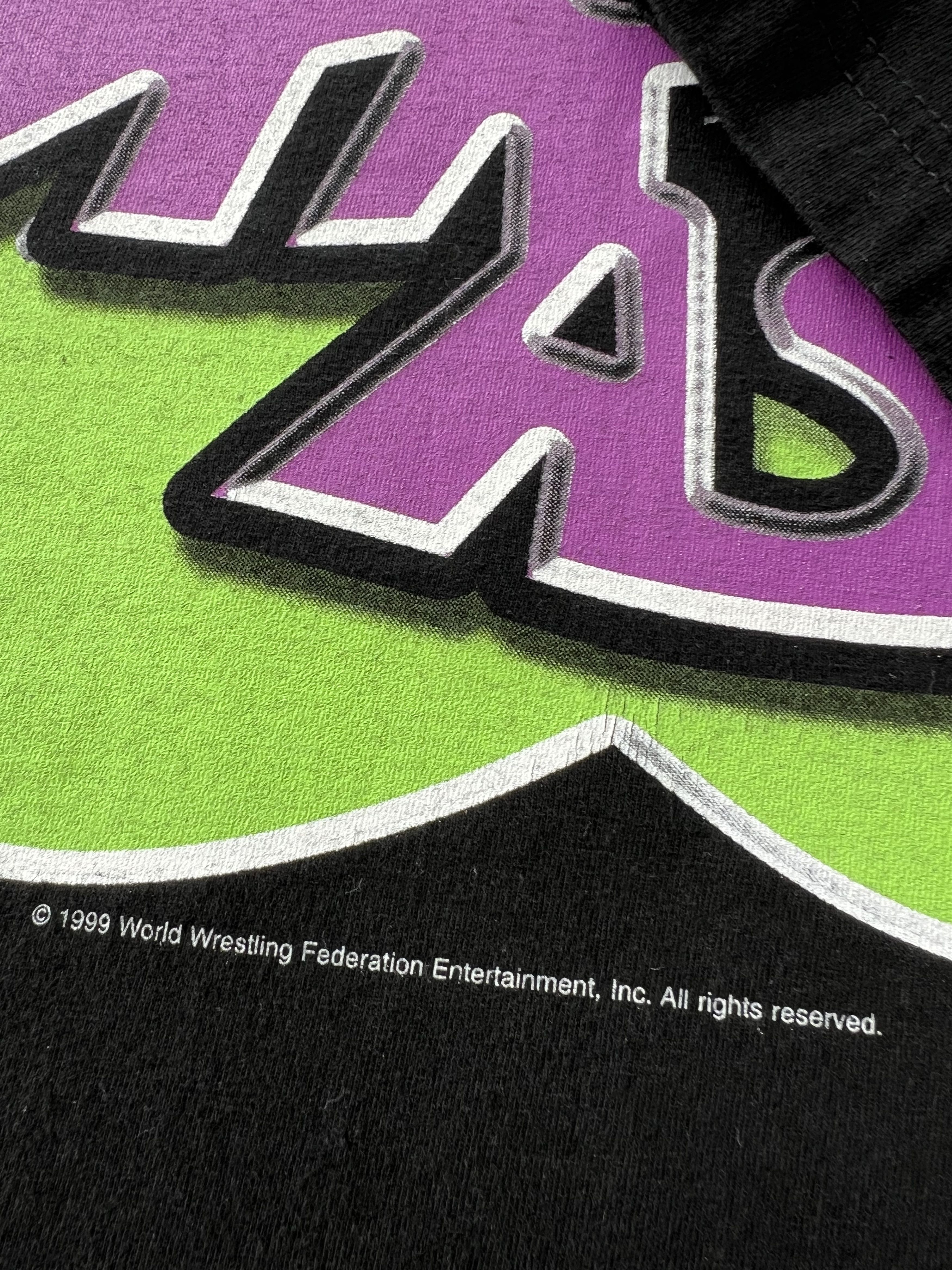 WWE Vintage 1999 Mr Ass Billy Gunn Backwards WWE WWF T-shirt Size US XL / EU 56 / 4 - 6 Thumbnail